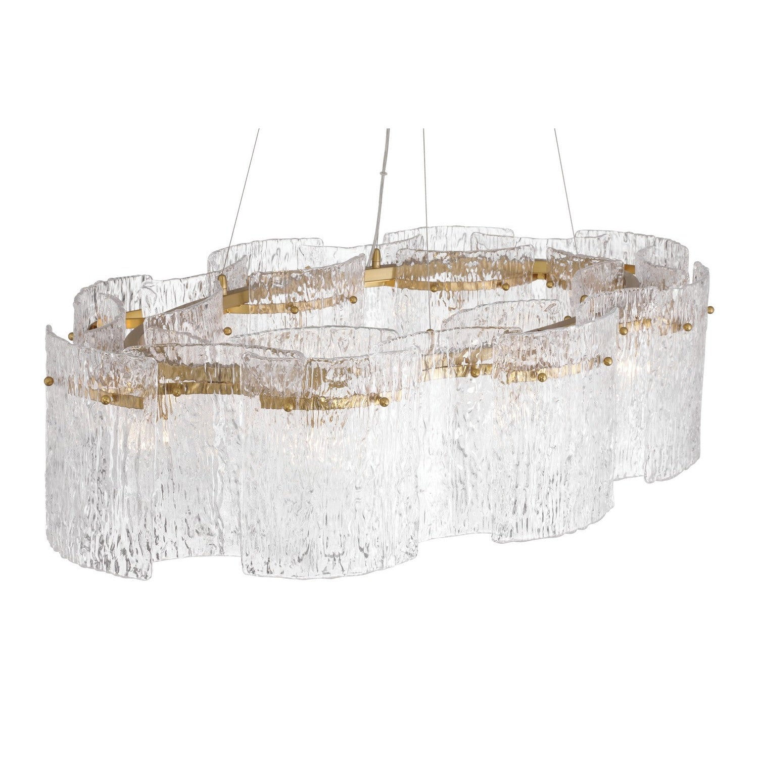 Metropolitan - N2288-732 - Eight Light Pendant - Brookstreet - Legacy Brass