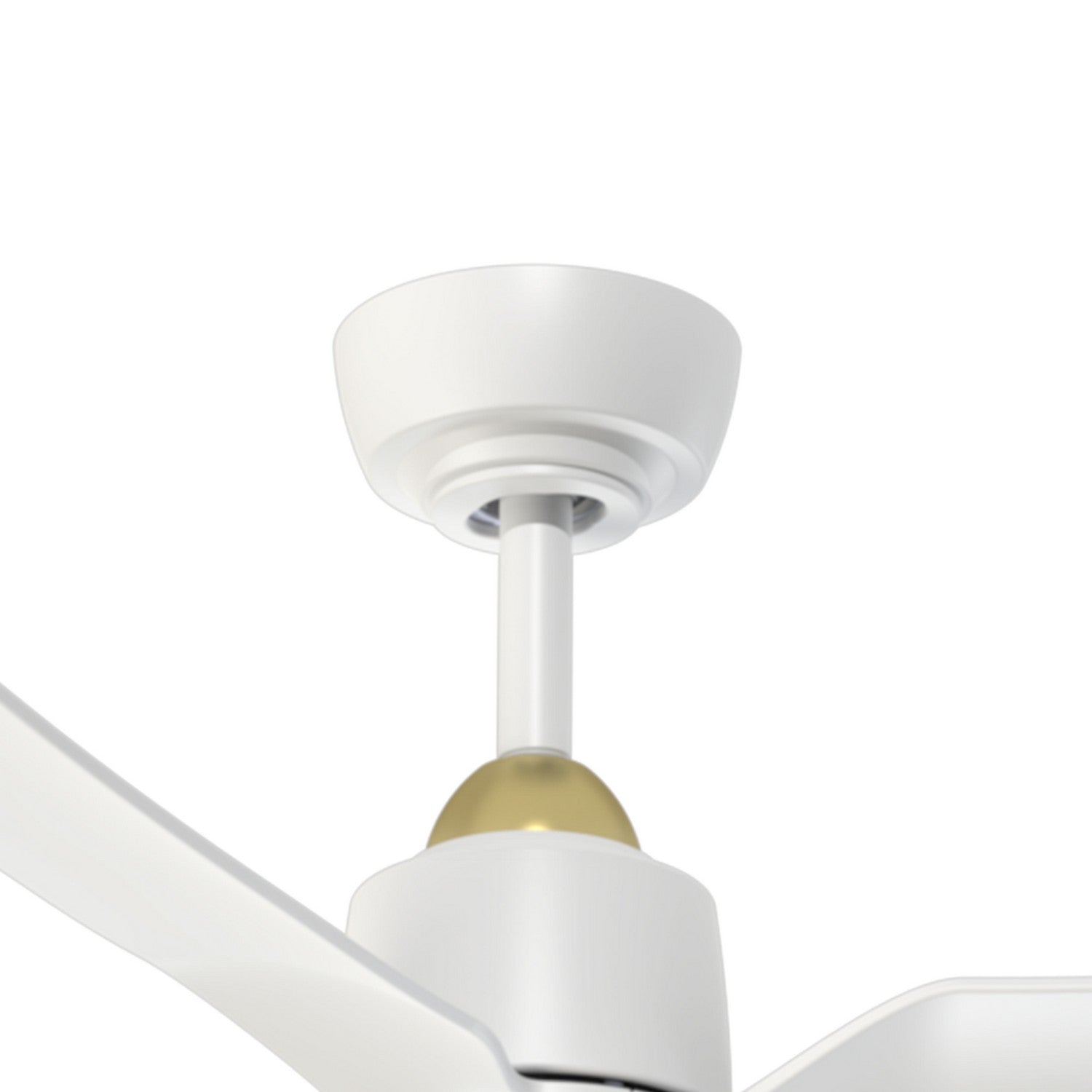 Kuzco Lighting - CF92942-BG/WH - 42"Ceiling Fan - Hugo - Brushed Gold/Matte White