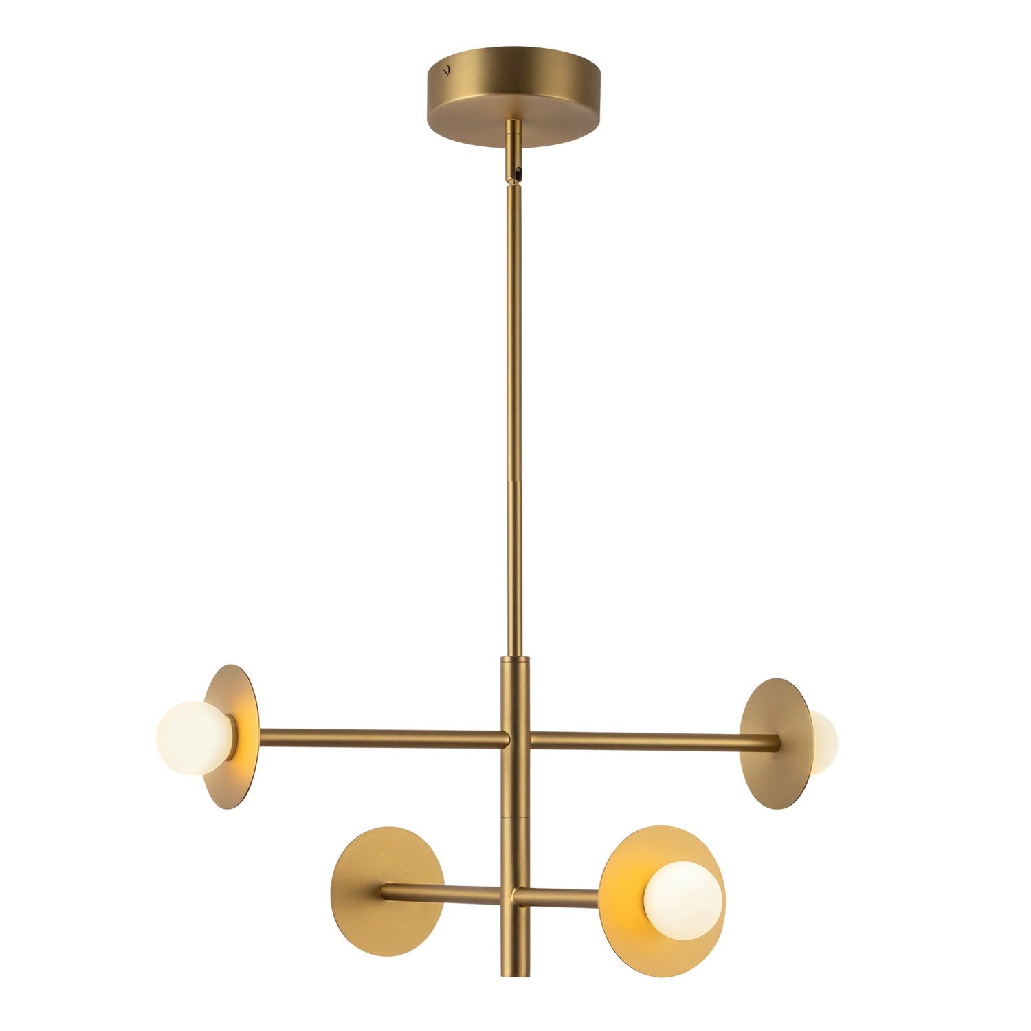 Kuzco Lighting - CH15504-BG-UNV - LED Chandelier - Elixir - Brushed Gold