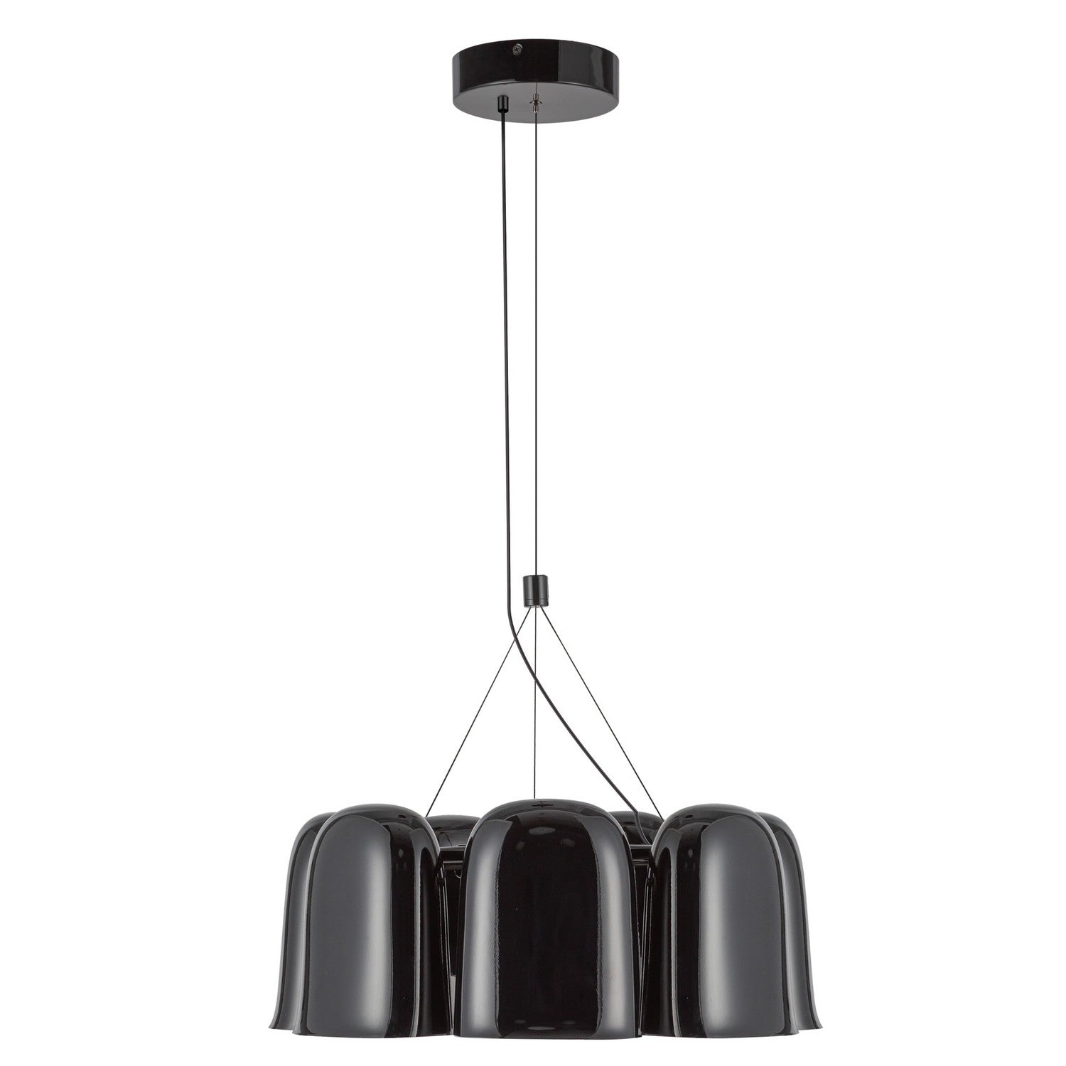 Kuzco Lighting - CH21120-GBK-UNV - LED Chandelier - Bell - Glossy Black