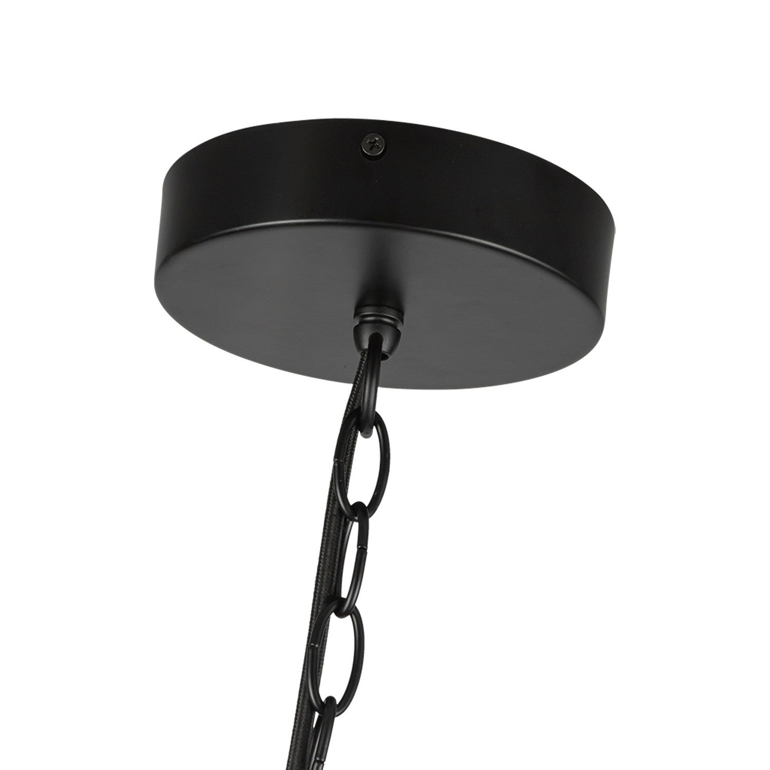 Kuzco Lighting - CH77916-BK/OP-UNV - LED Chandelier - Cleo - Black/Opal Glass