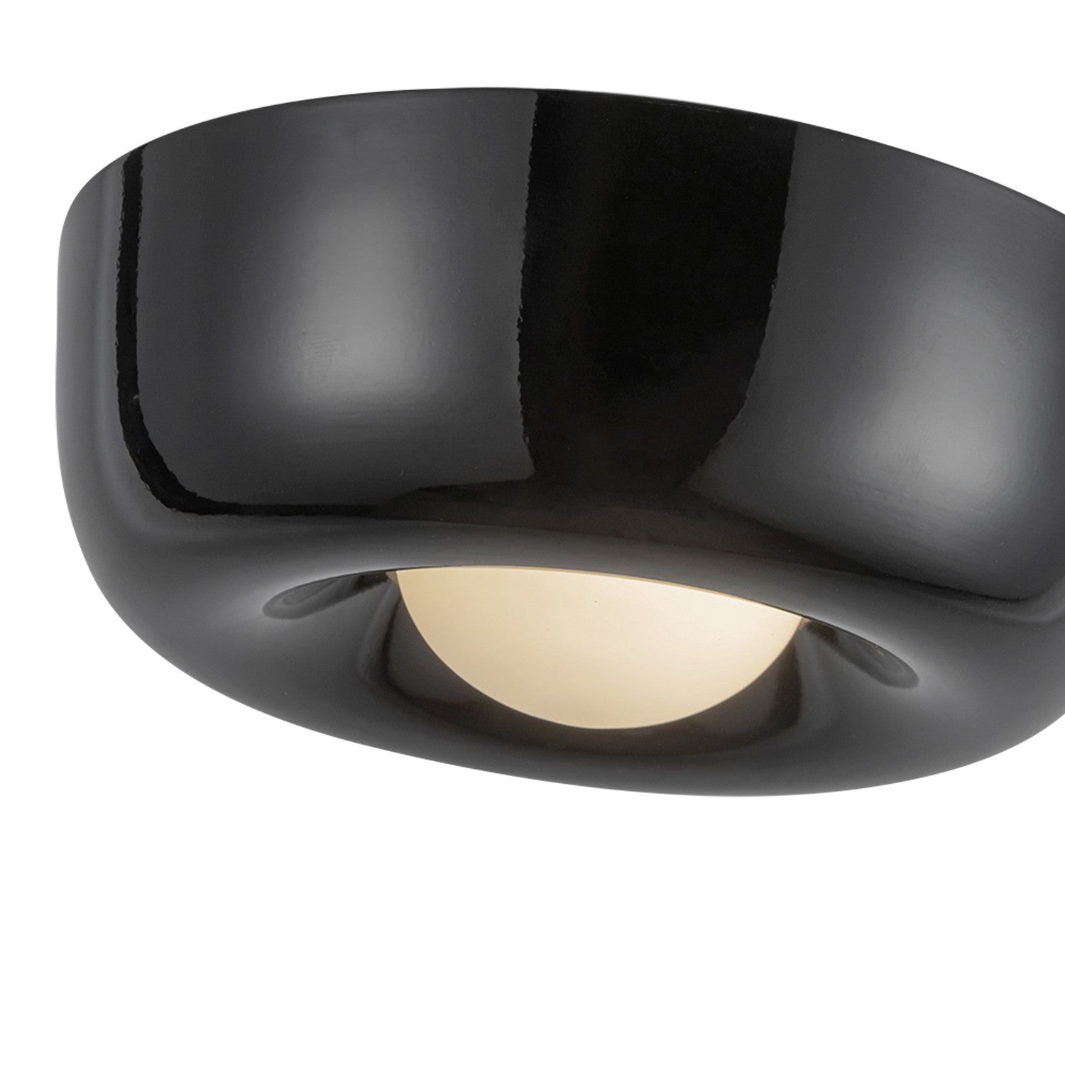 Kuzco Lighting - FM68506-GBK - LED Flush Mount - Hayden - Glossy Black