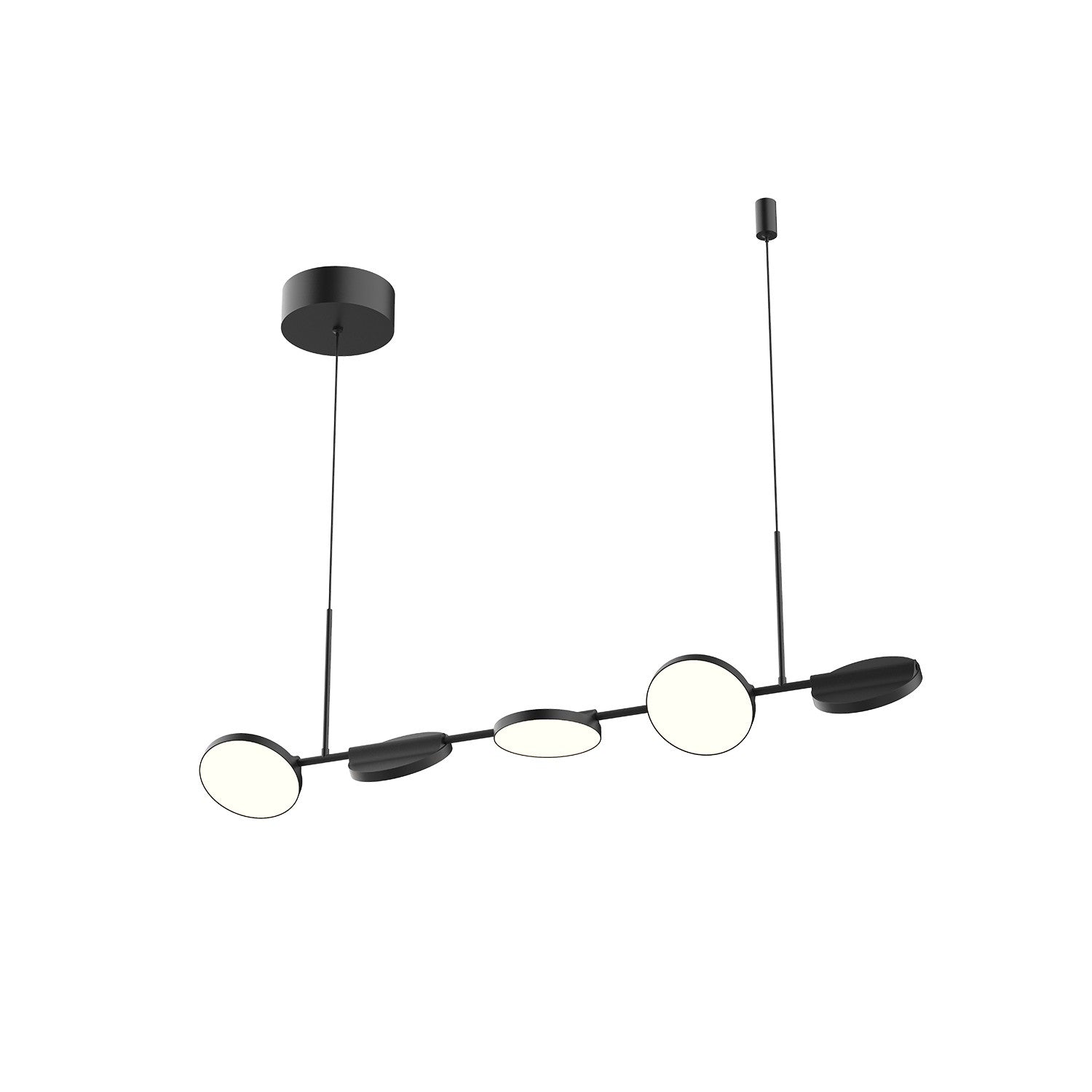 Kuzco Lighting - LP72237-BK-UNV - LED Linear Pendant - Novel - Black