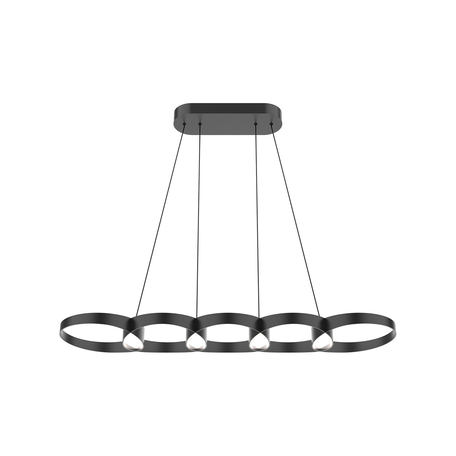 Kuzco Lighting - LP90838-BK-UNV - LED Linear Pendant - Maestro - Black
