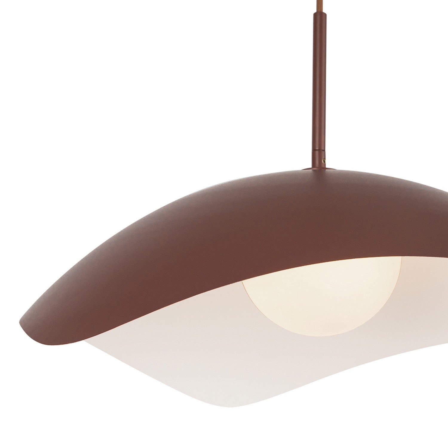 Kuzco Lighting - PD55922-BGD - One Light Pendant - Kirby - Burgundy