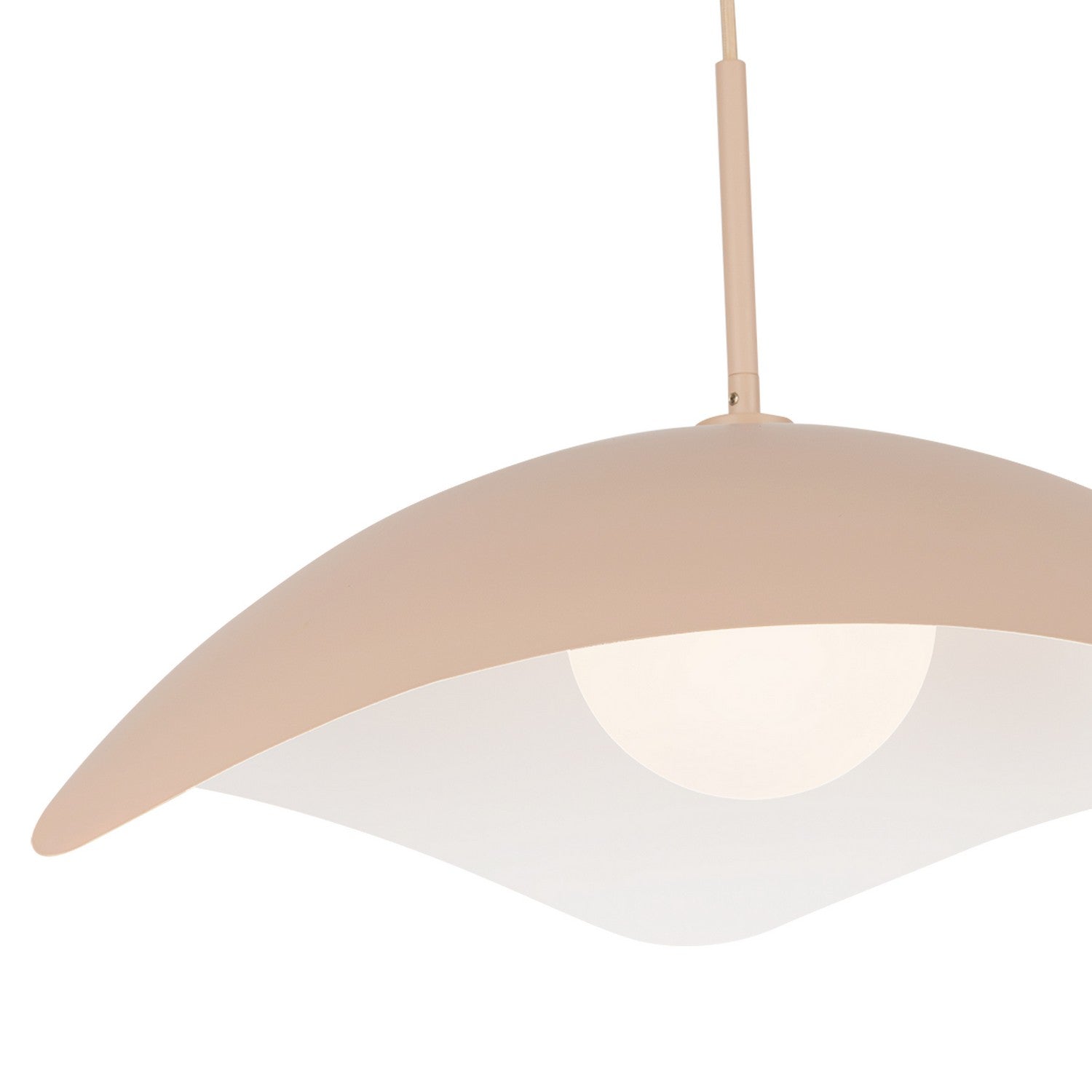 Kuzco Lighting - PD55922-PEC - One Light Pendant - Kirby - Peach