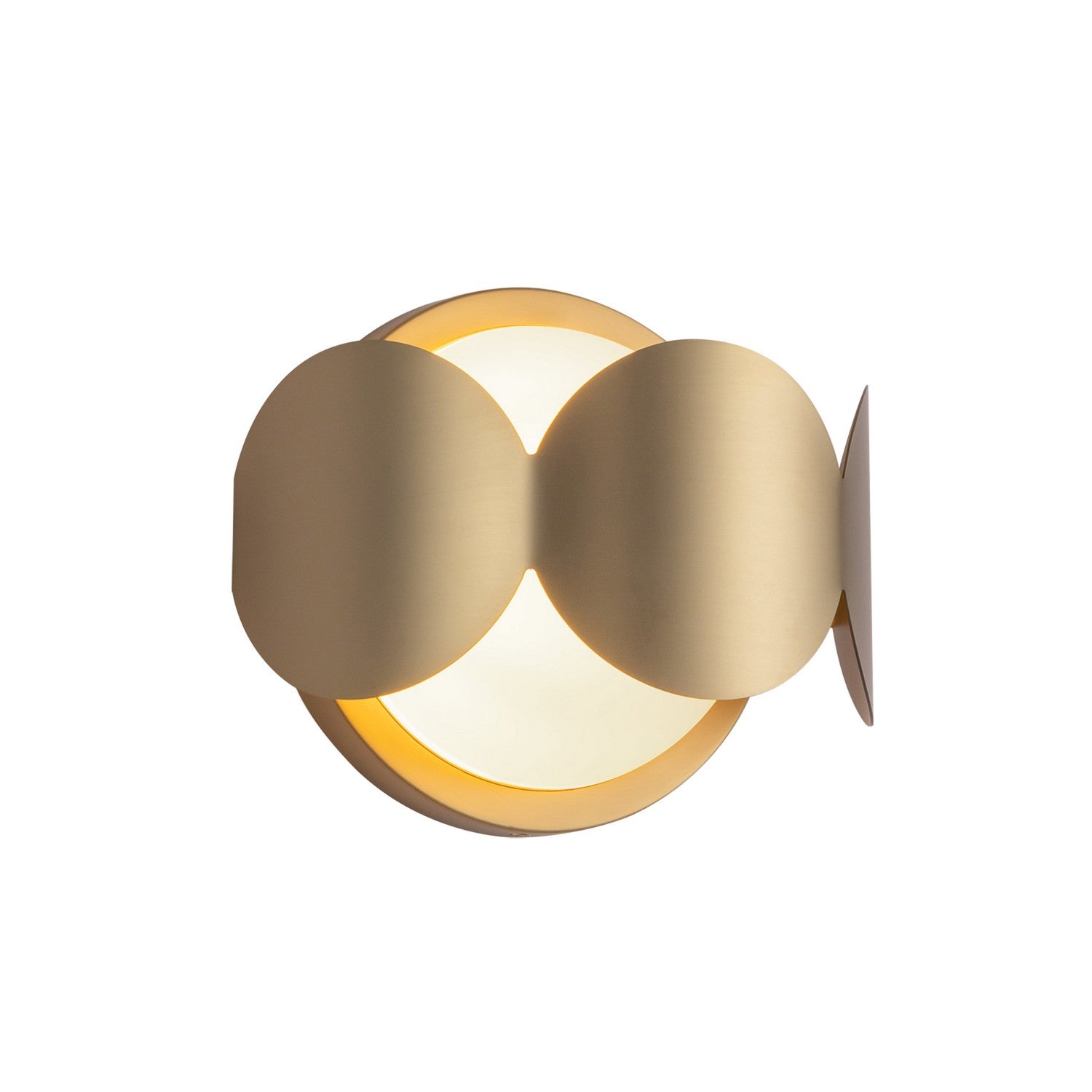 Kuzco Lighting - WS59810-BG/OP - One Light Wall Sconce - Ciel - Brushed Gold/Opal Glass