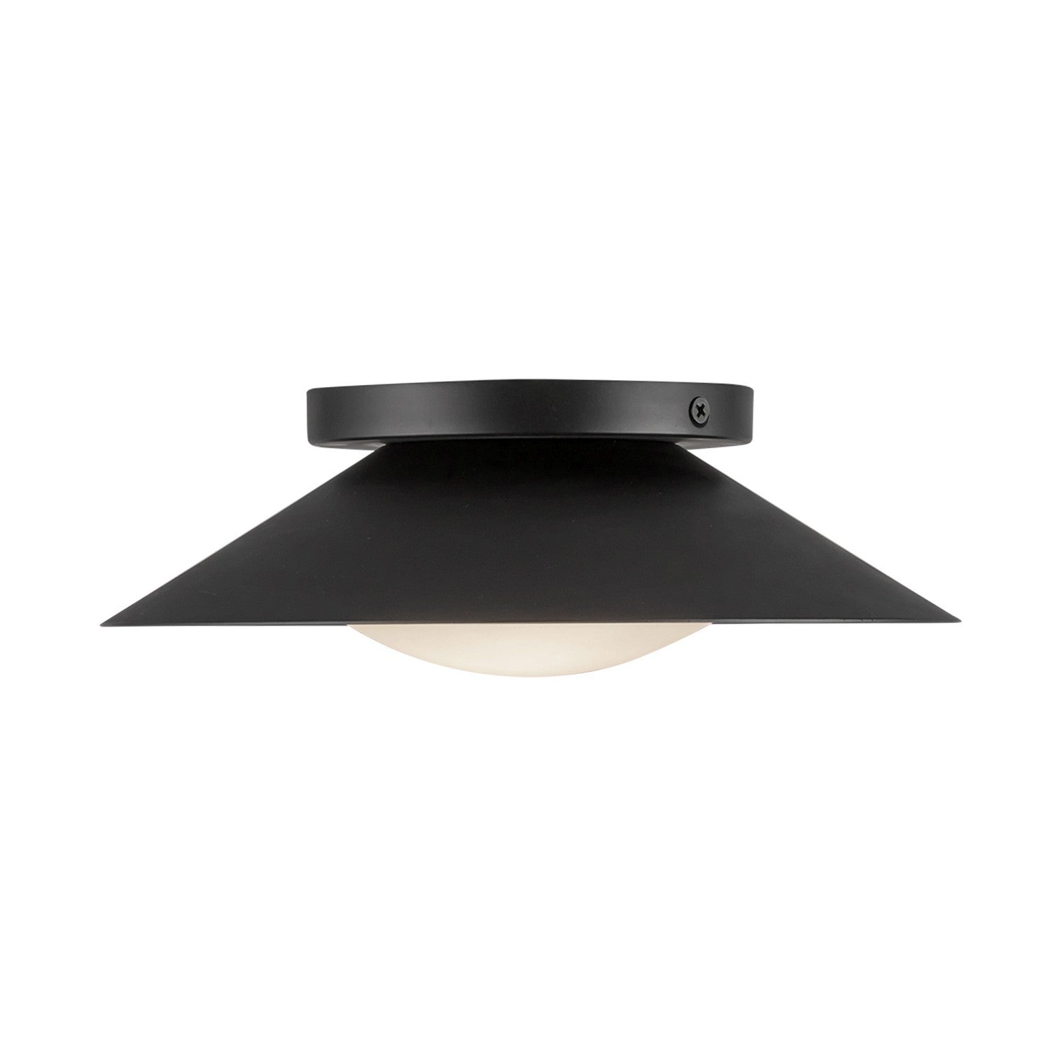 Kuzco Lighting - WS77909-BK/OP - LED Wall Sconce - Cleo - Black/Opal Glass