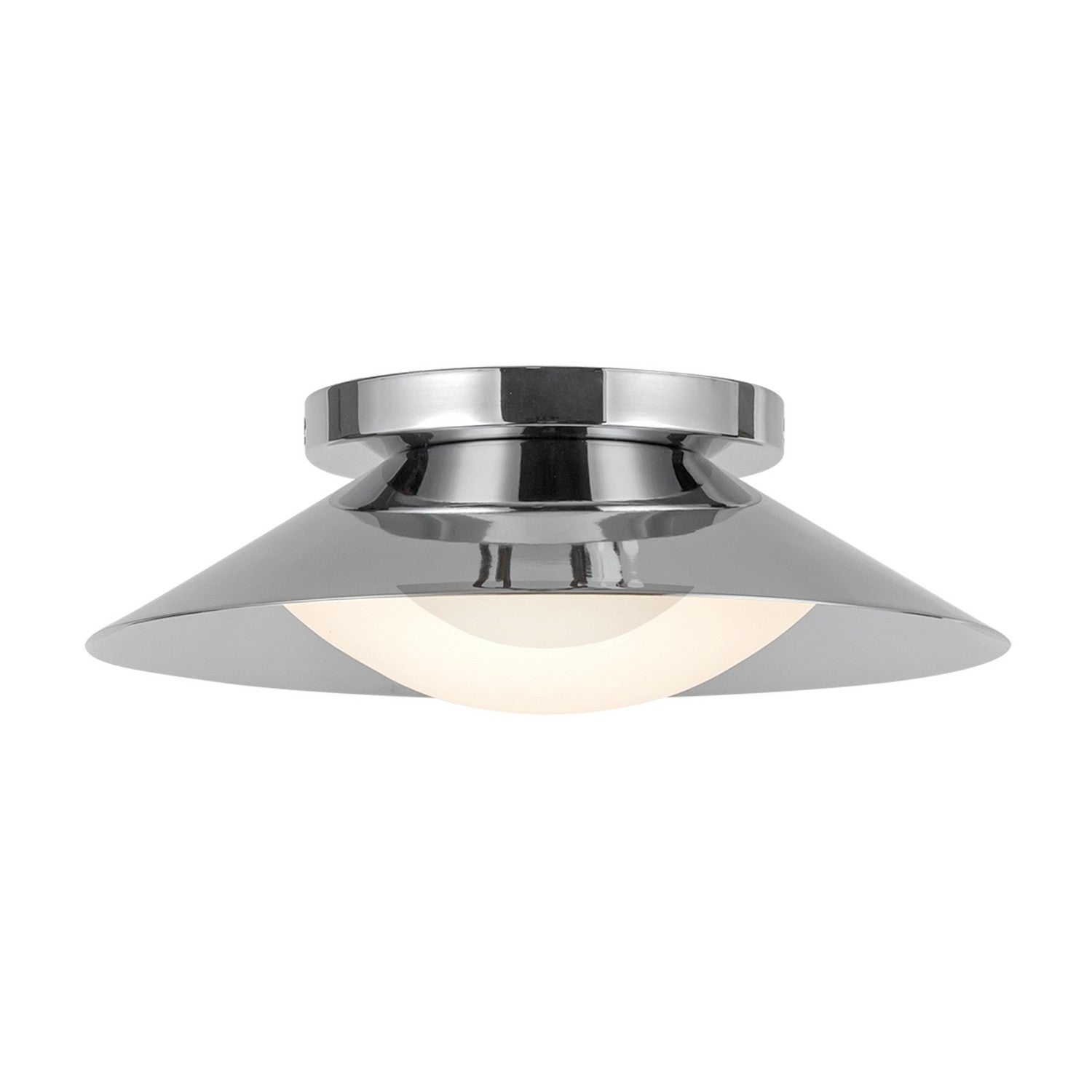 Kuzco Lighting - WS77909-CH/OP - LED Wall Sconce - Cleo - Chrome/Opal Glass