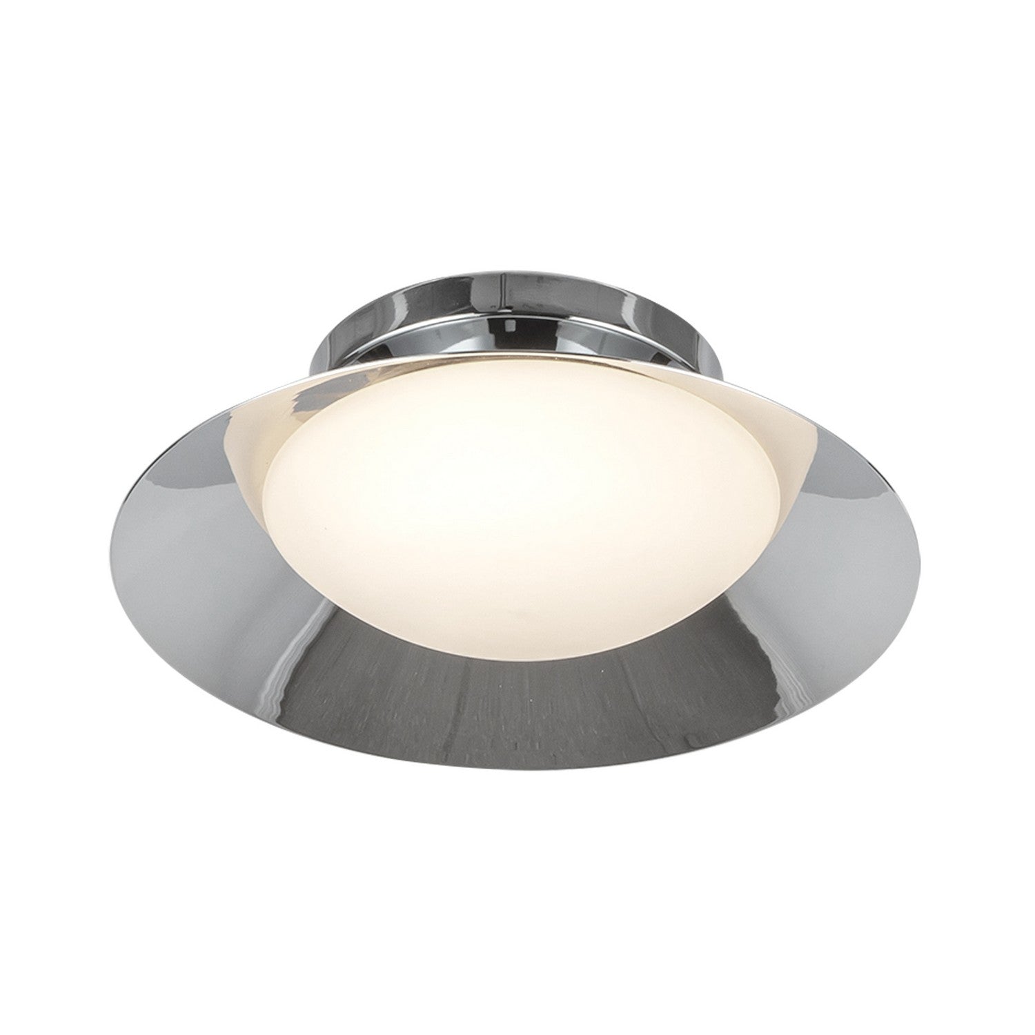 Kuzco Lighting - WS77909-CH/OP - LED Wall Sconce - Cleo - Chrome/Opal Glass