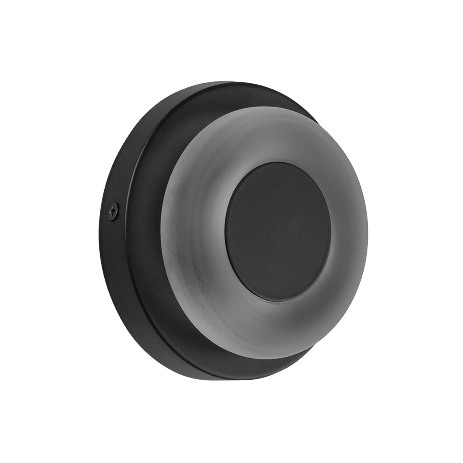 Kuzco Lighting - WS97204-BK/FR - LED Wall Sconce - Stephord - Black/Frosted Glass