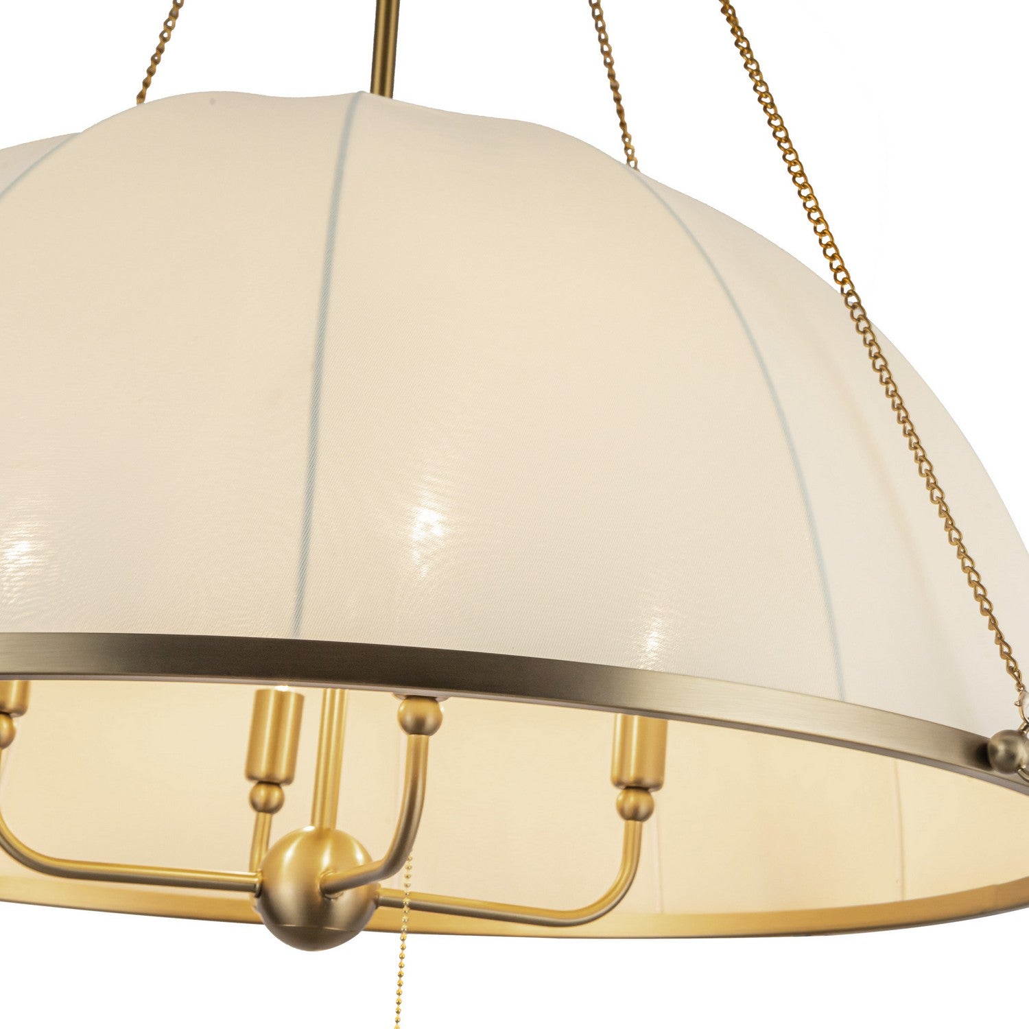 Alora - CH661433BG - Four Light Chandelier - Crosby - Brushed Gold