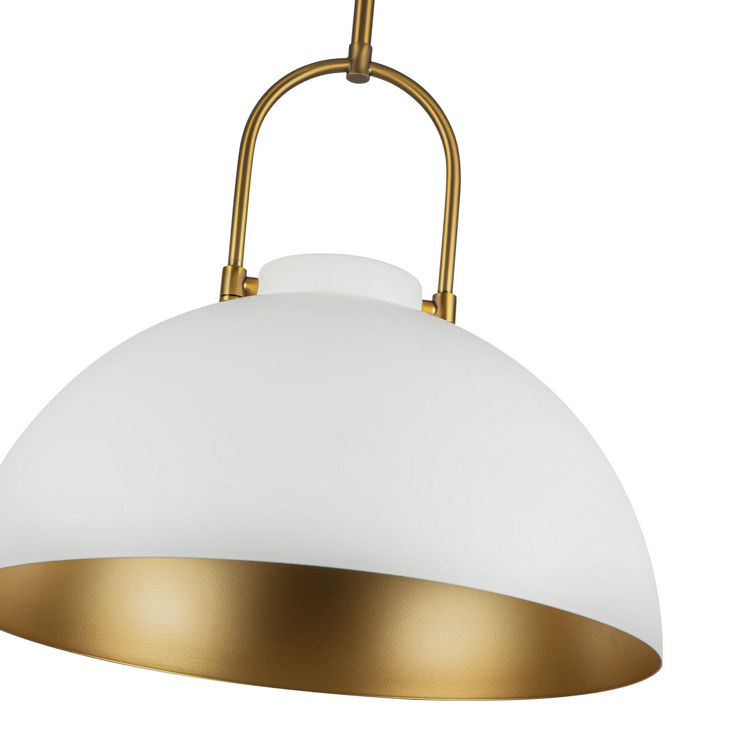 Alora - PD504016WH - One Light Pendant - Harper - White