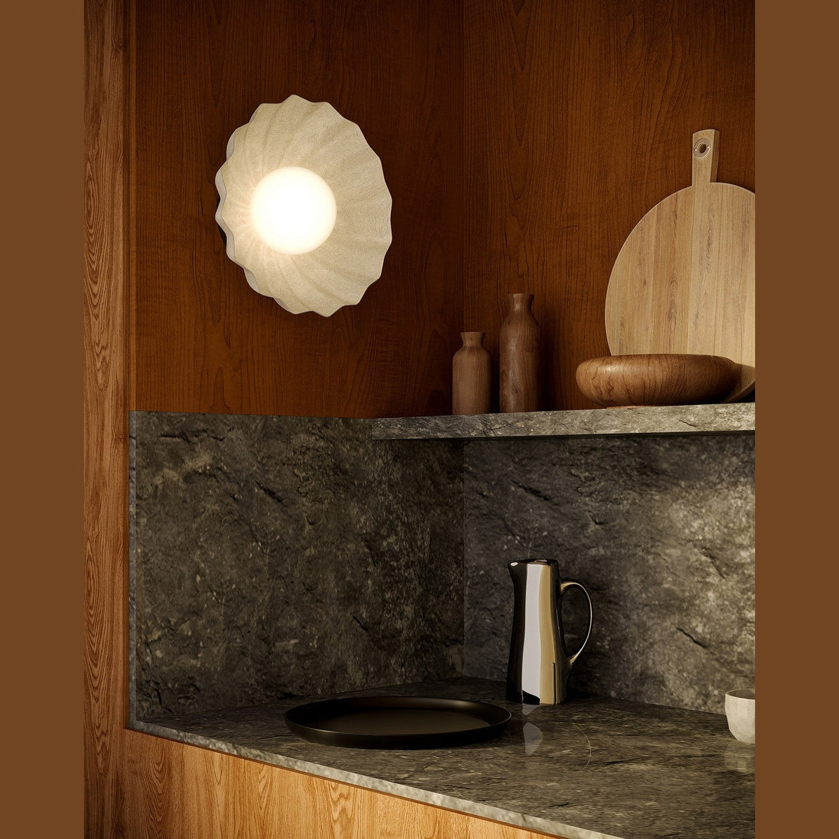 Alora - WV436910AWOP-3WCCT-UNV - LED Wall/Vanity - Soleil - Antique White/Opal Glass