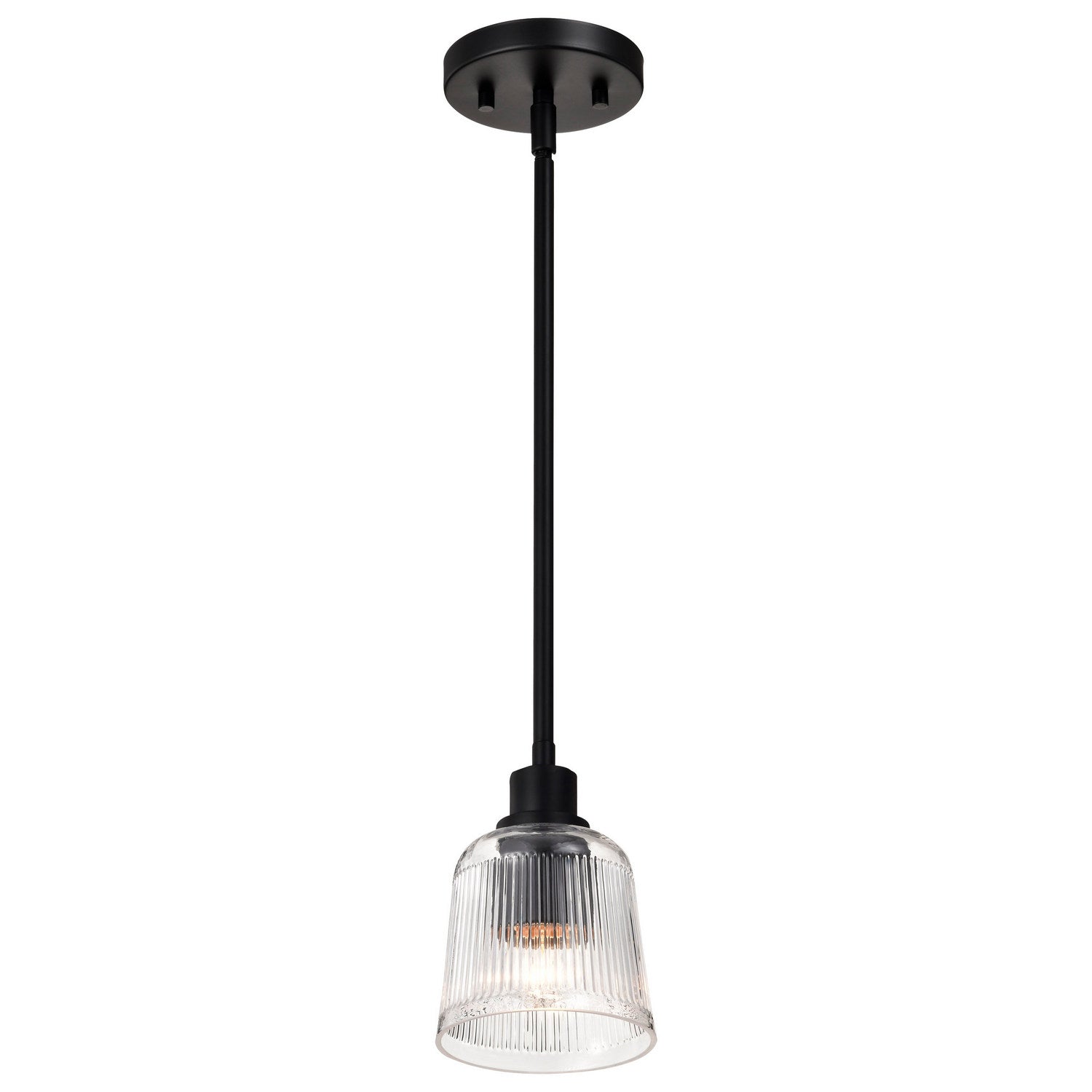 Nuvo Lighting - 60-8605 - One Light Mini Pendant - Grayson - Matte Black