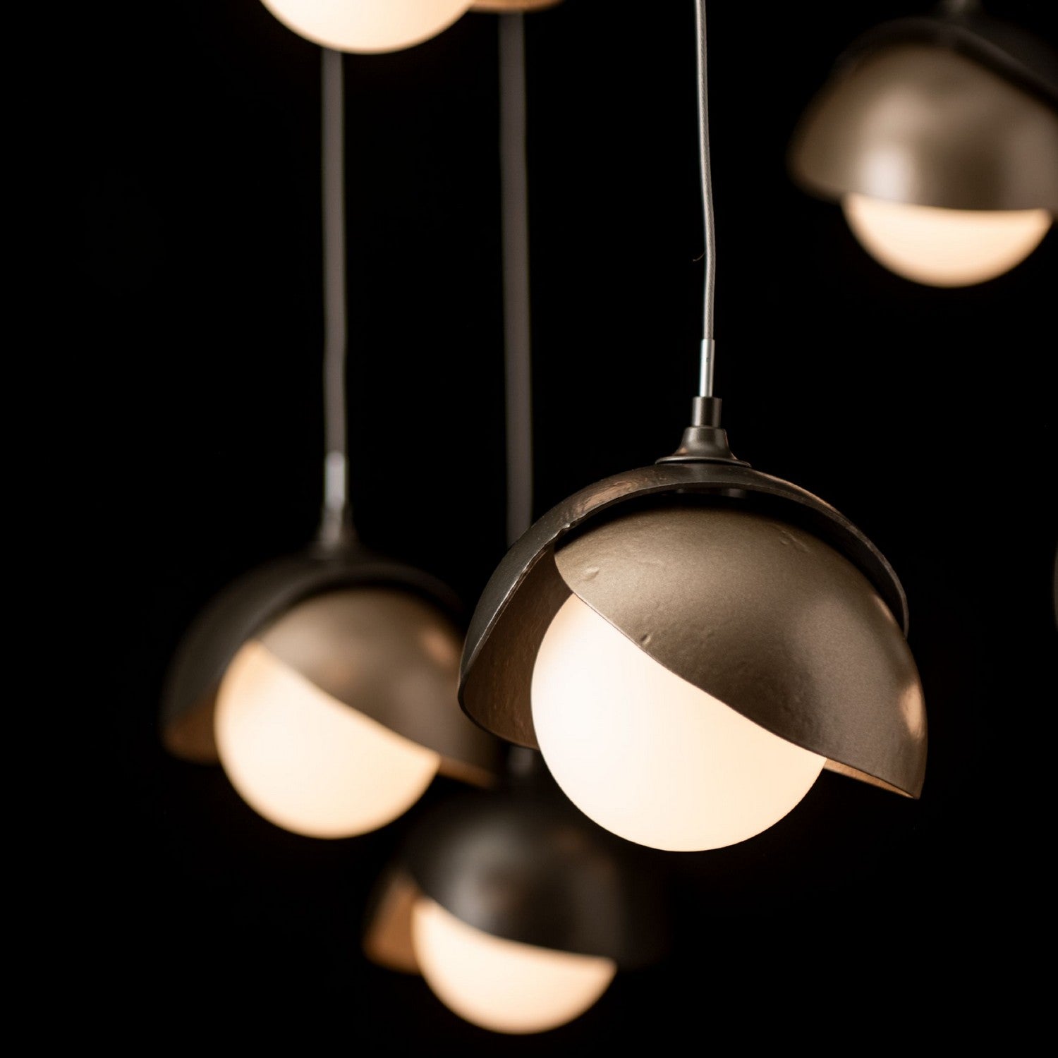 Hubbardton Forge - 131155-SKT-STND-07-84-GG0711 - LED Pendant - Brooklyn - Dark Smoke