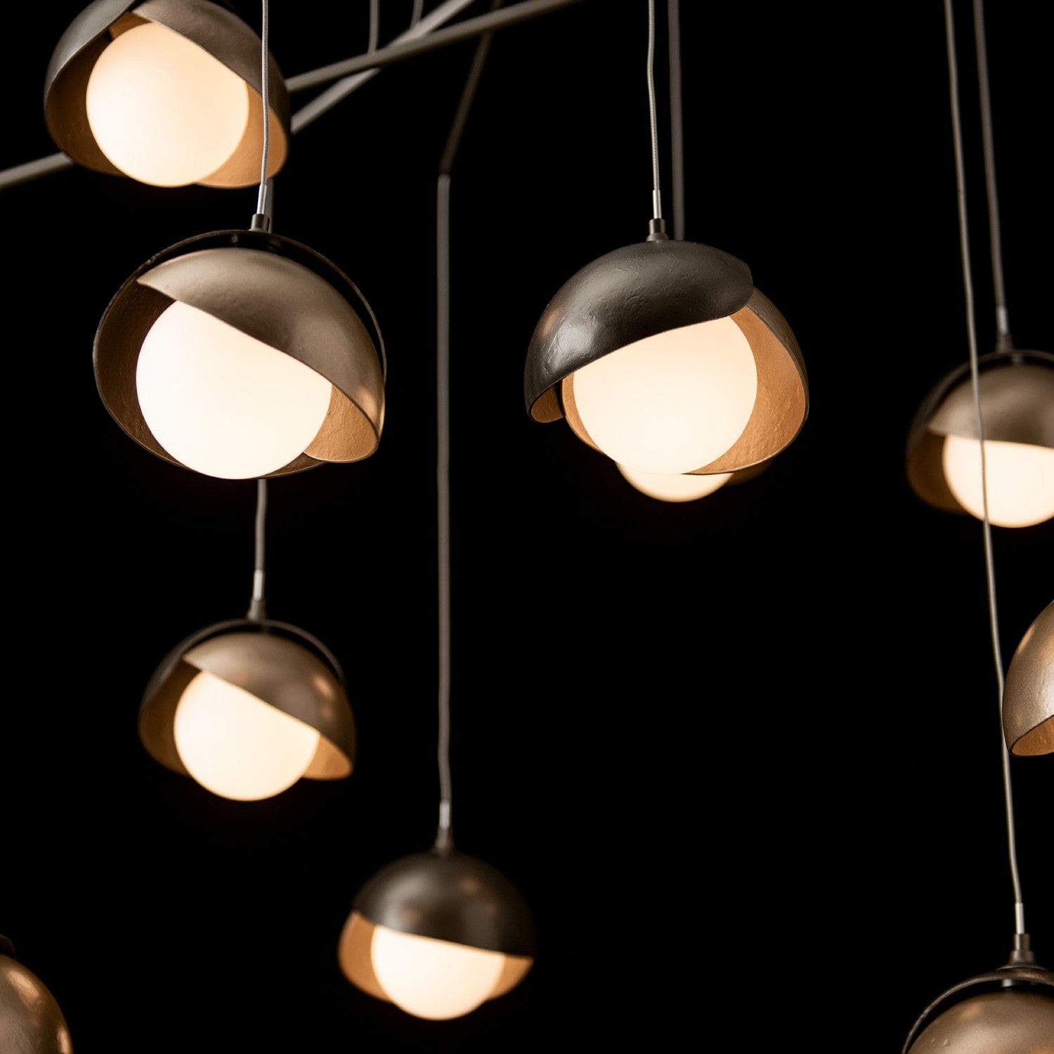 Hubbardton Forge - 131155-SKT-STND-07-84-GG0711 - LED Pendant - Brooklyn - Dark Smoke
