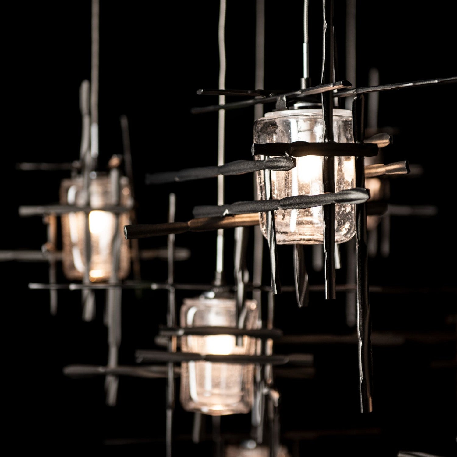 Hubbardton Forge - 131156-SKT-STND-14-II0728 - LED Pendant - Tura - Oil Rubbed Bronze