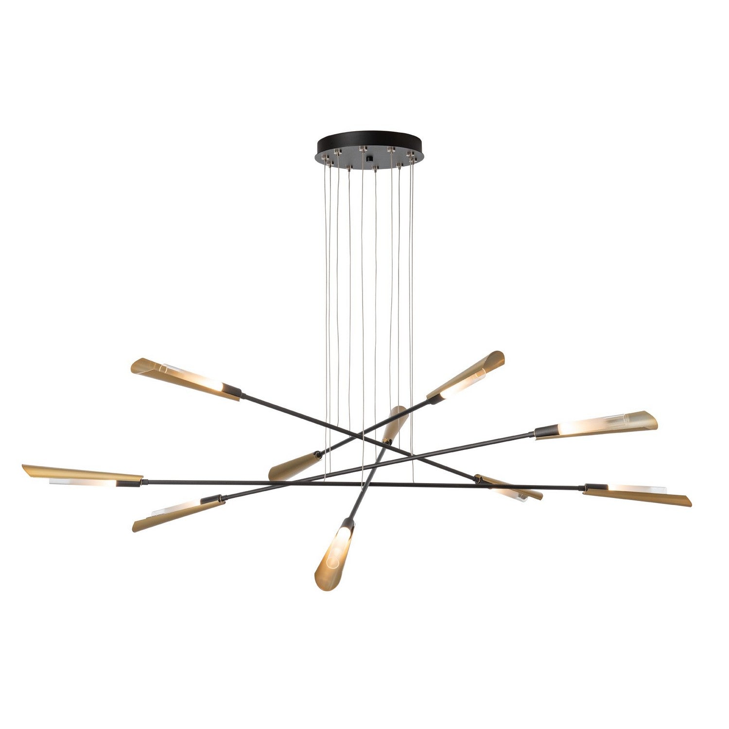 Hubbardton Forge - 131412-SKT-LONG-10-86-WC0822 - LED Pendant - Flight - Black