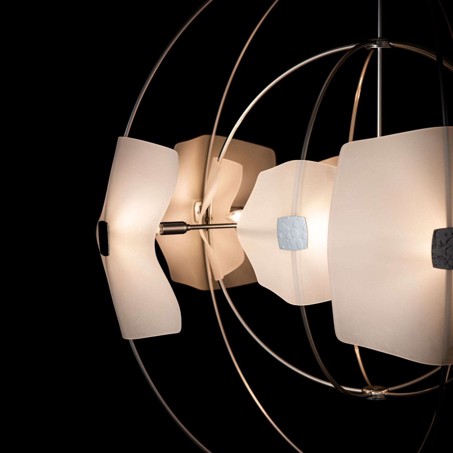 Hubbardton Forge - 131503-SKT-MULT-85-FD0852 - Ten Light Pendant - Astra - Sterling