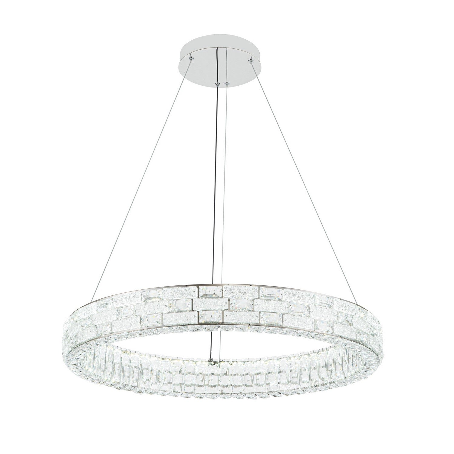 Artcraft - AC6922PN - LED Chandelier - Elegance - Chrome