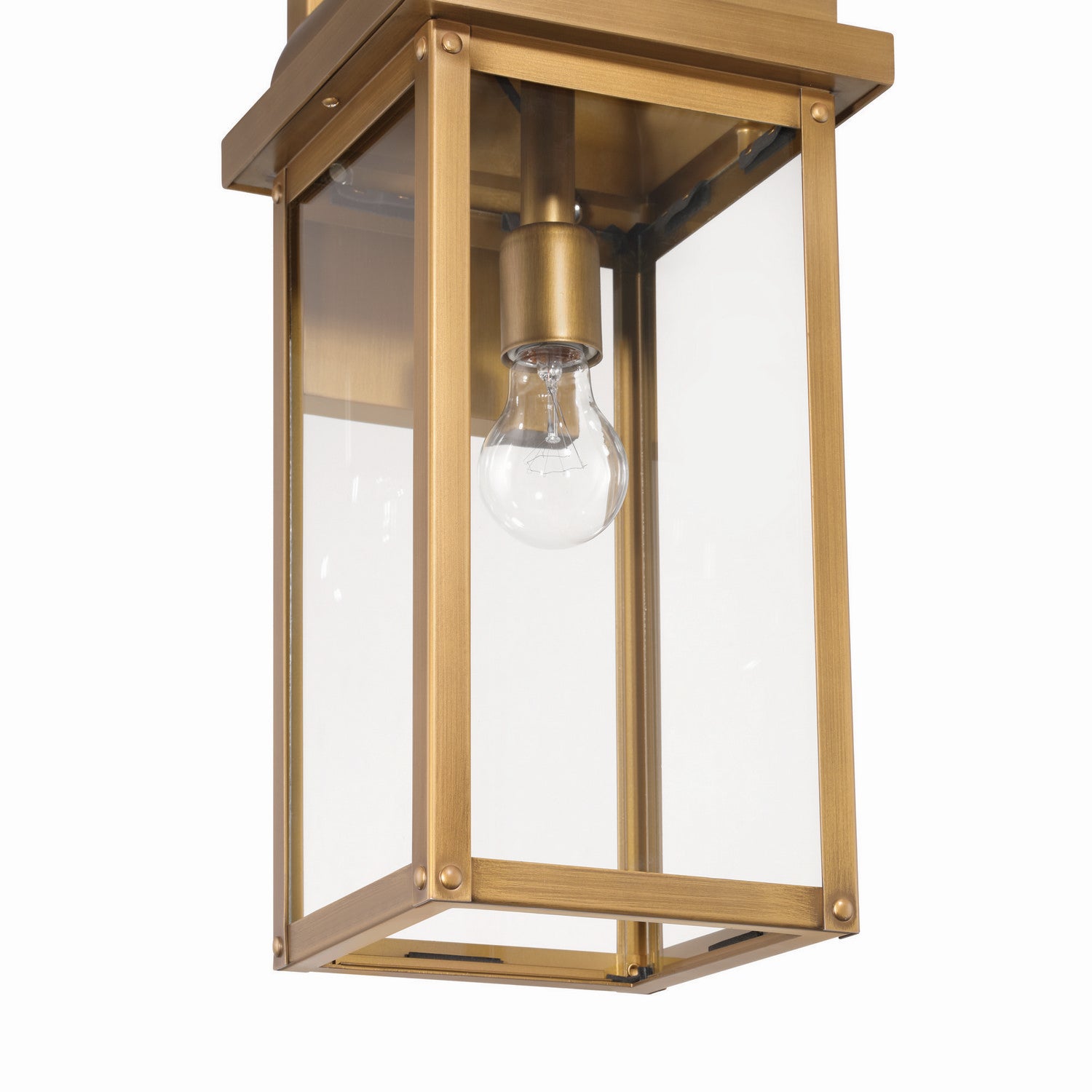 Artcraft - AC8181WB - One Light Outdoor Wall Sconce - Madrid - Weathered Brass