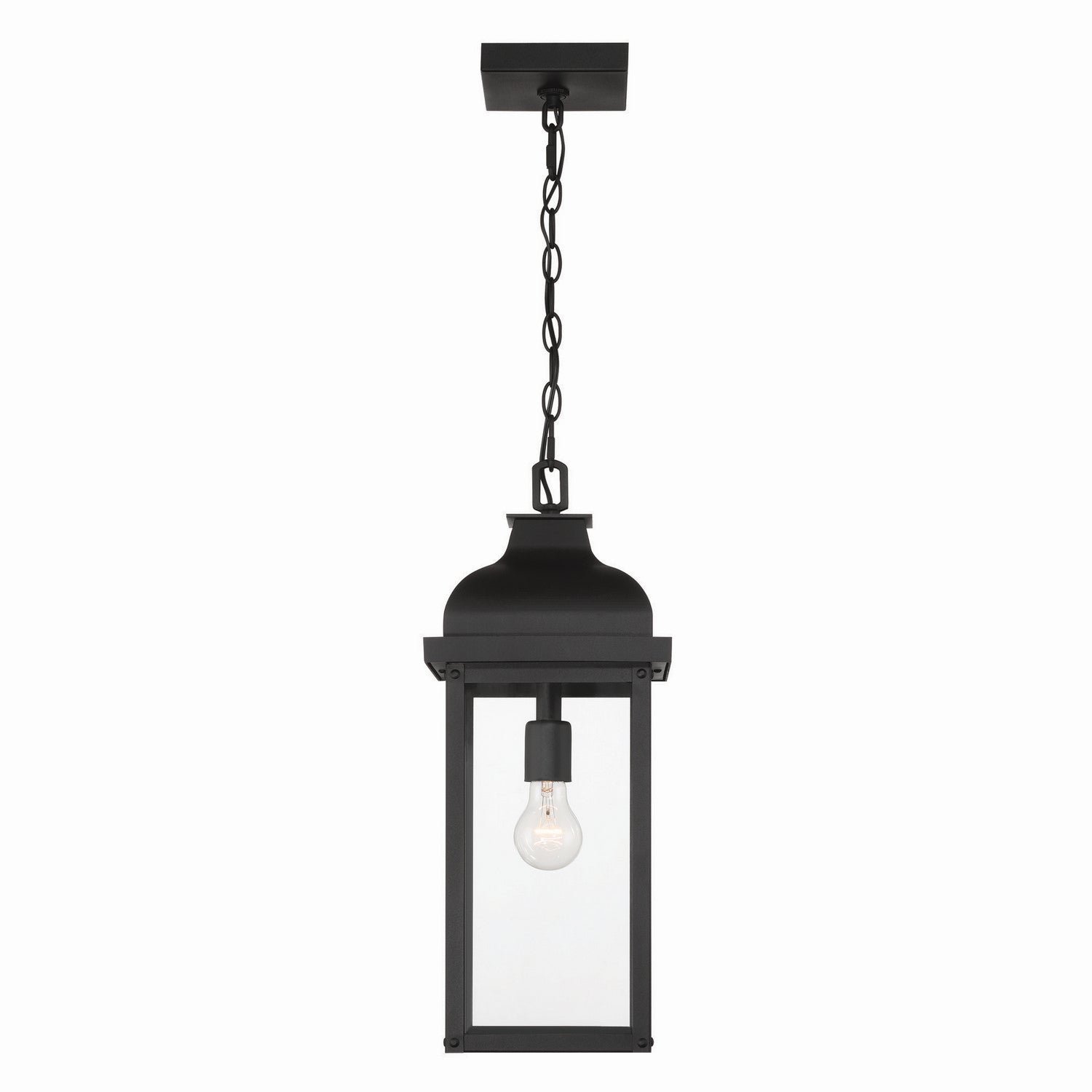 Artcraft - AC8185BK - One Light Outdoor Pendant - Madrid - Black