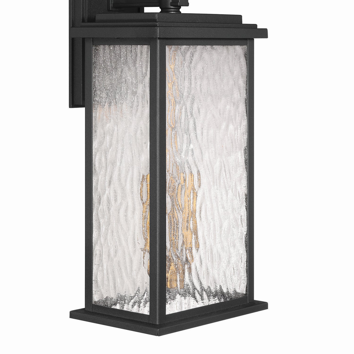Artcraft - AC9272BK - Two Light Outdoor Wall Sconce - Estate - Black, Brass