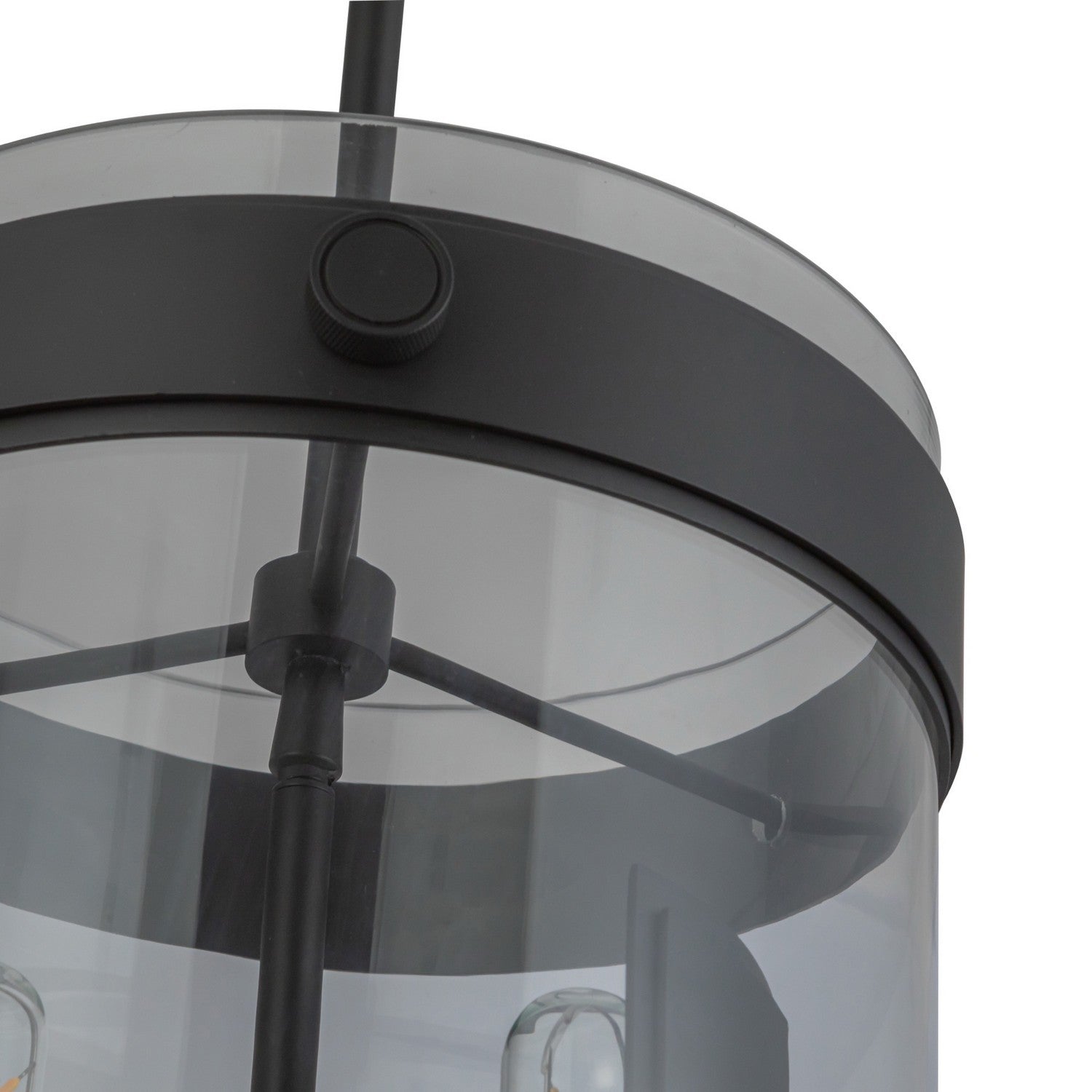 Artcraft - AC10051BK - Three Light Pendant - Dahlia - Black