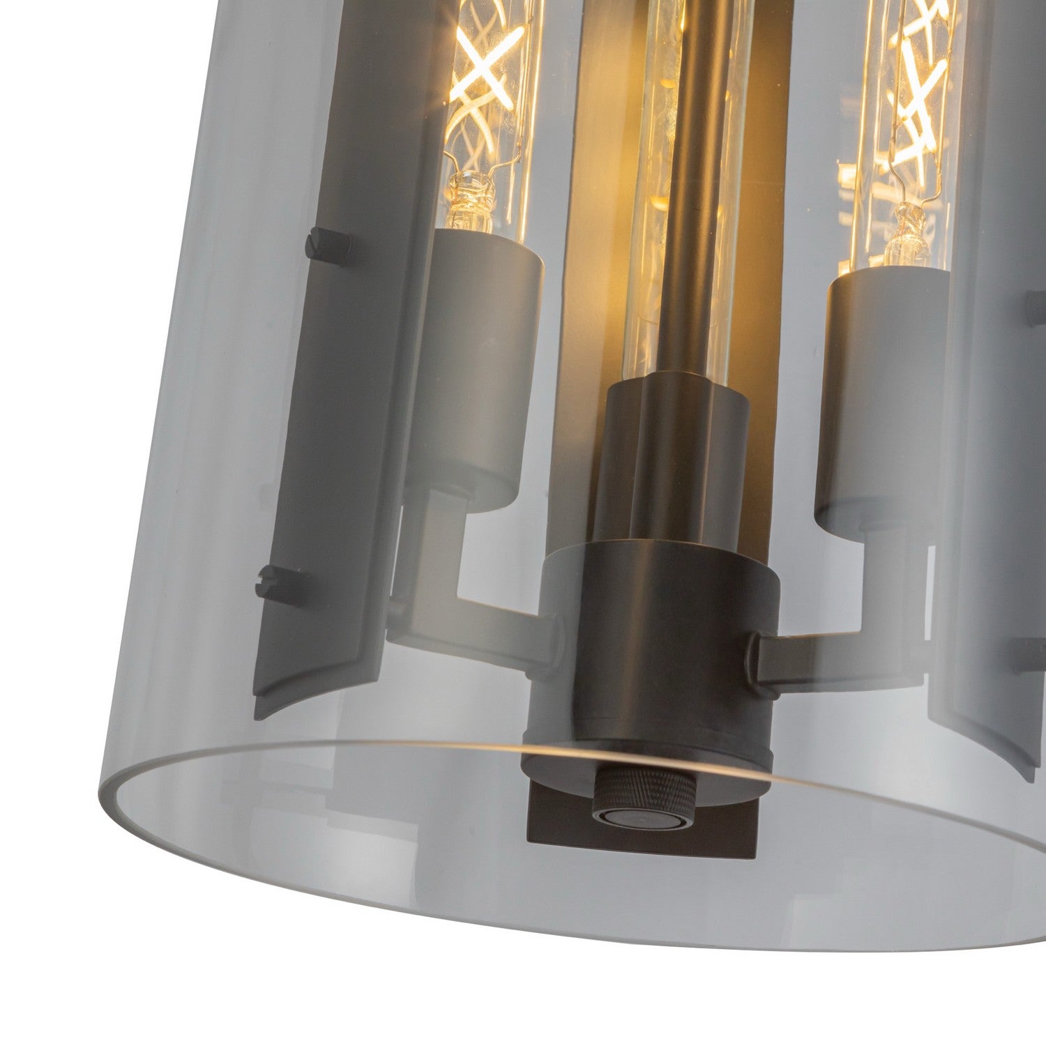 Artcraft - AC10051BK - Three Light Pendant - Dahlia - Black