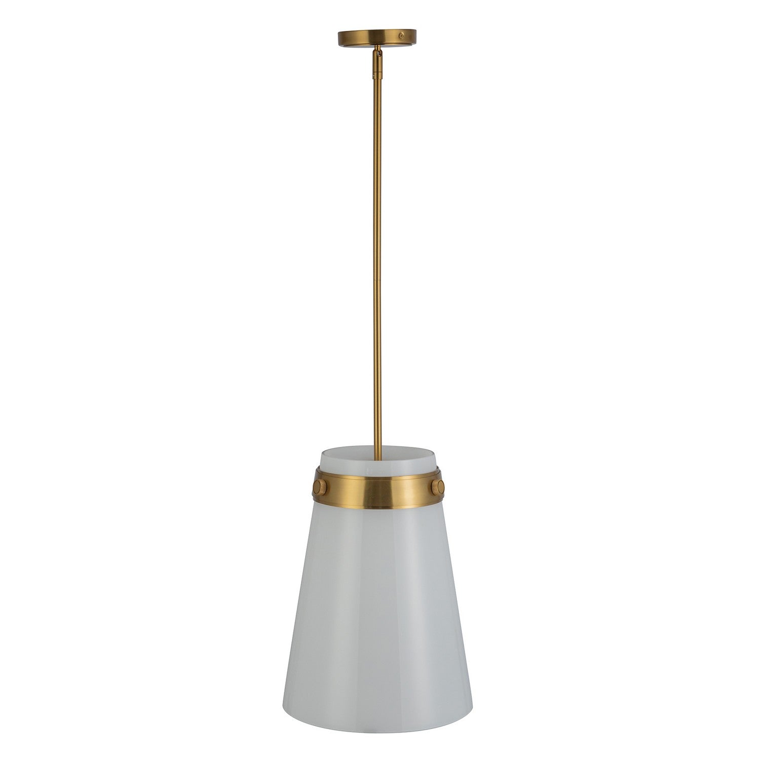Artcraft - AC10640BR - One Light Pendant - Dahlia - Brushed Brass