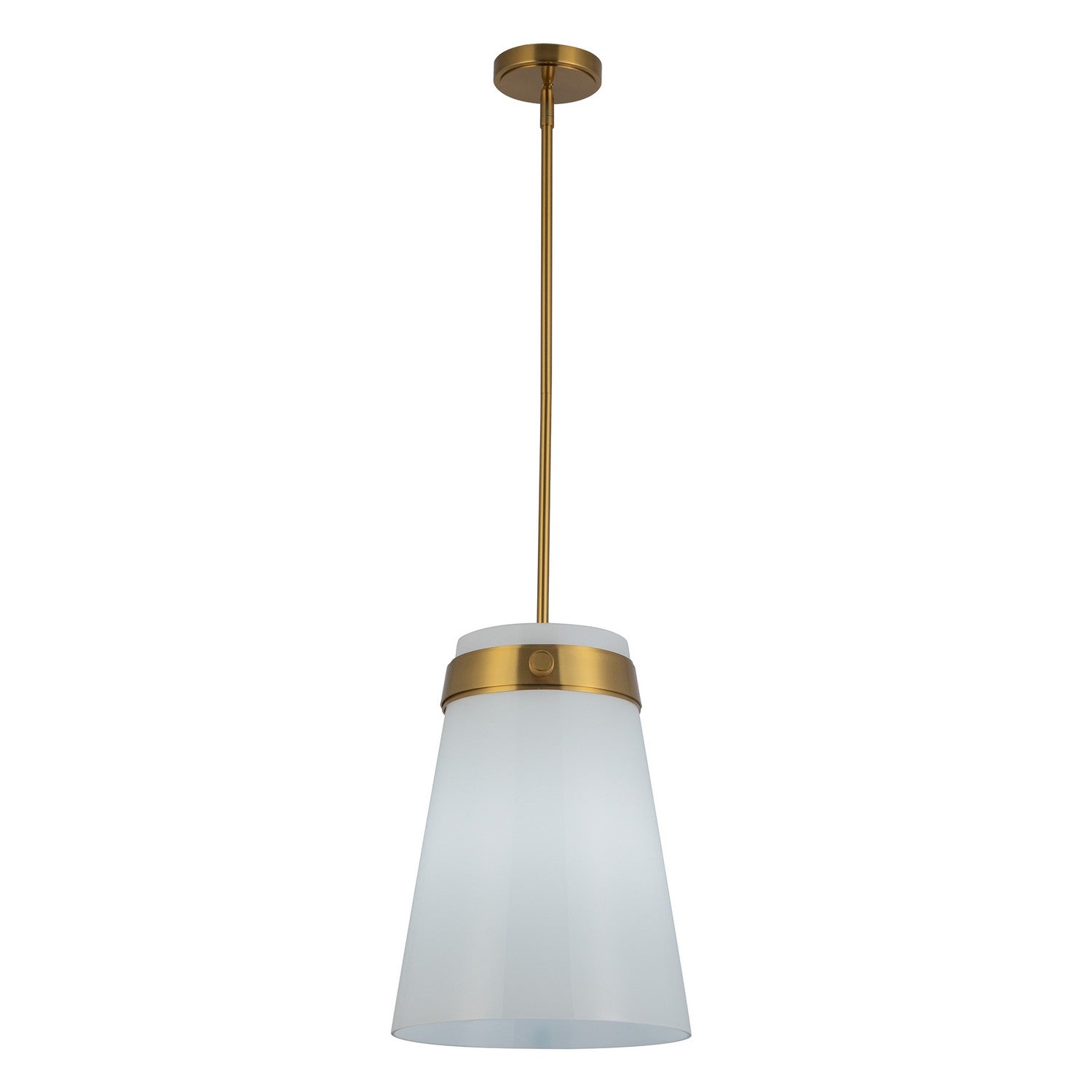 Artcraft - AC10640BR - One Light Pendant - Dahlia - Brushed Brass