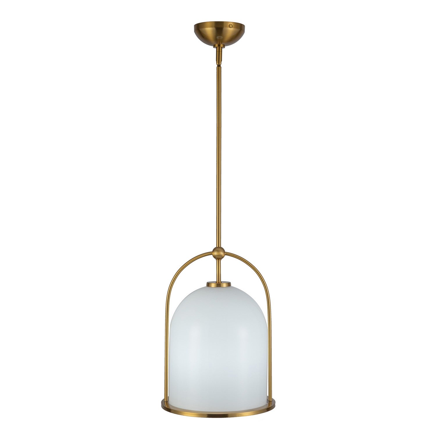 Artcraft - AC10650BR - One Light Pendant - Dahlia - Brushed Brass
