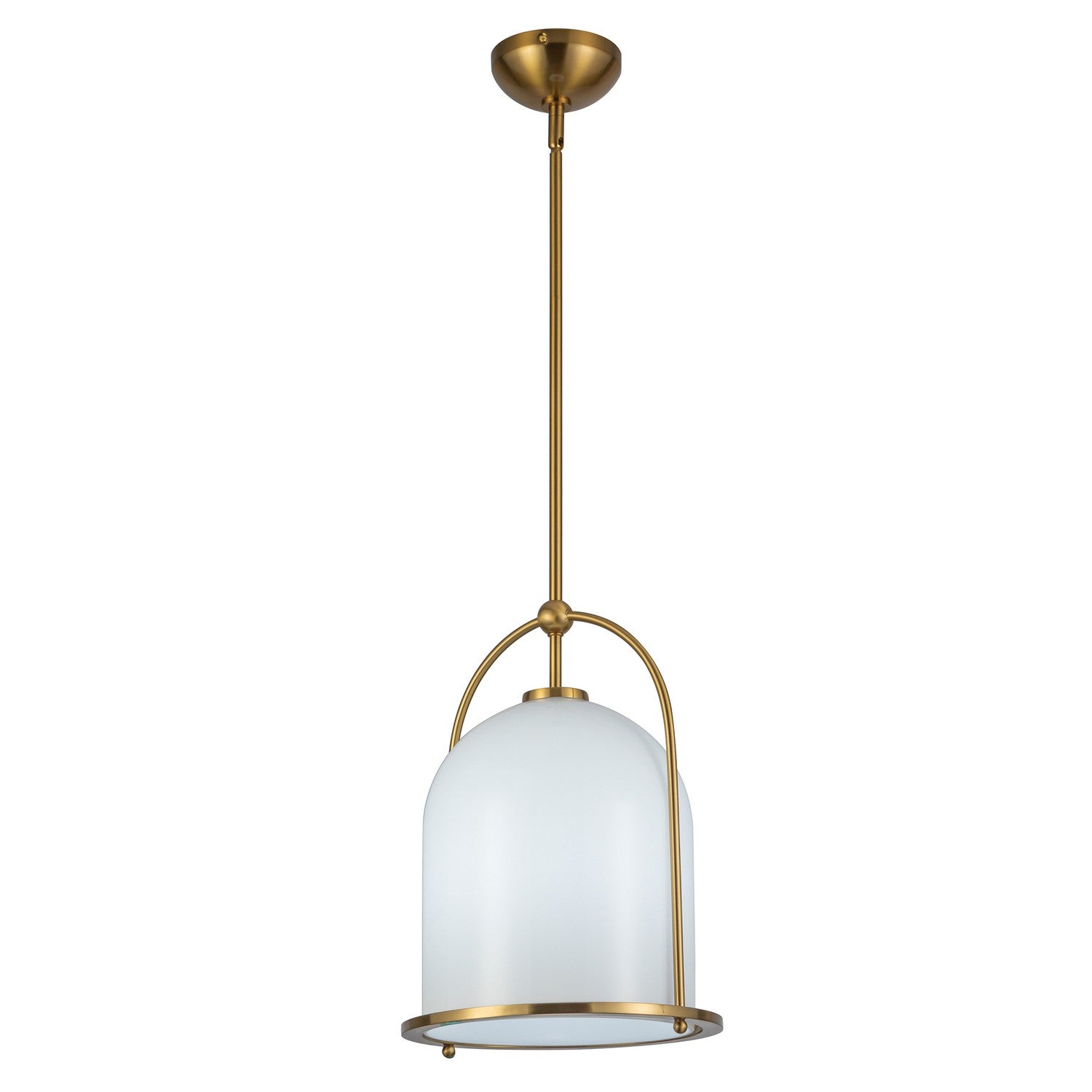 Artcraft - AC10650BR - One Light Pendant - Dahlia - Brushed Brass