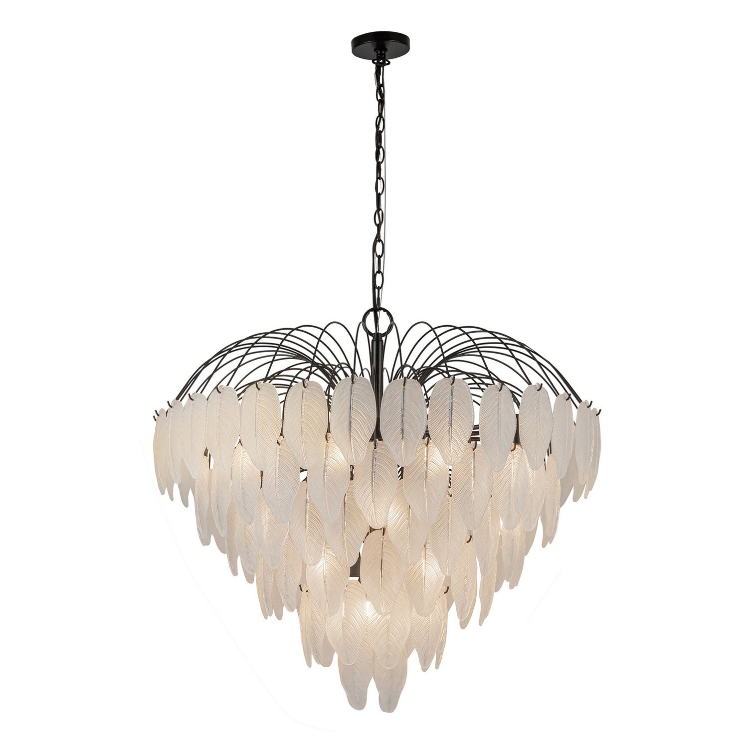 Artcraft - AC11783BK - 24 Light Chandelier - Alessia - Black