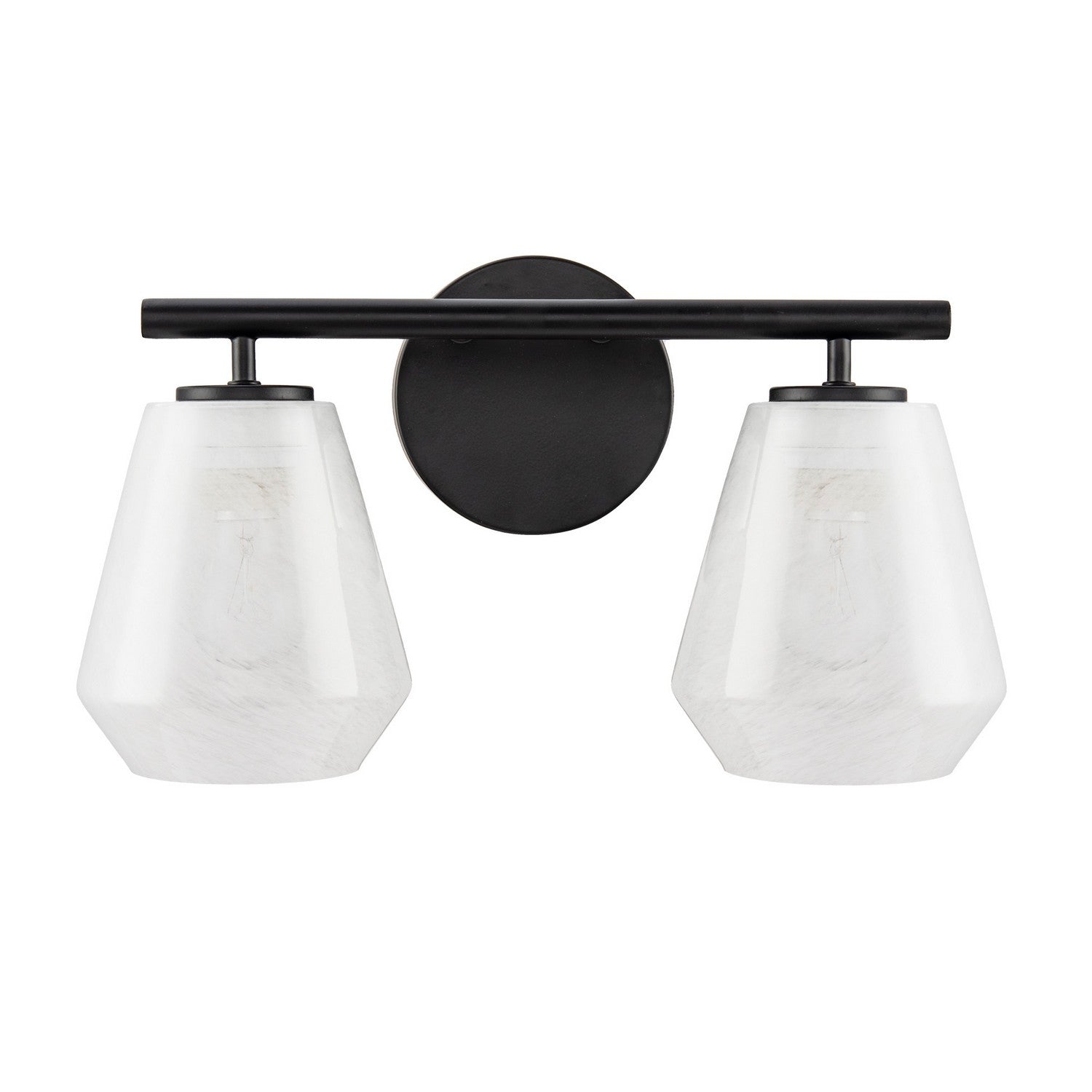 Artcraft - AC12182BK - Two Light Bathroom Vanity - Brooke - Black