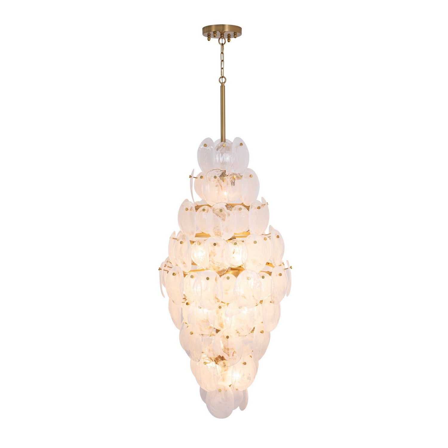 Artcraft - AC12219BR - 15 Light Chandelier - Lily - Brushed Brass