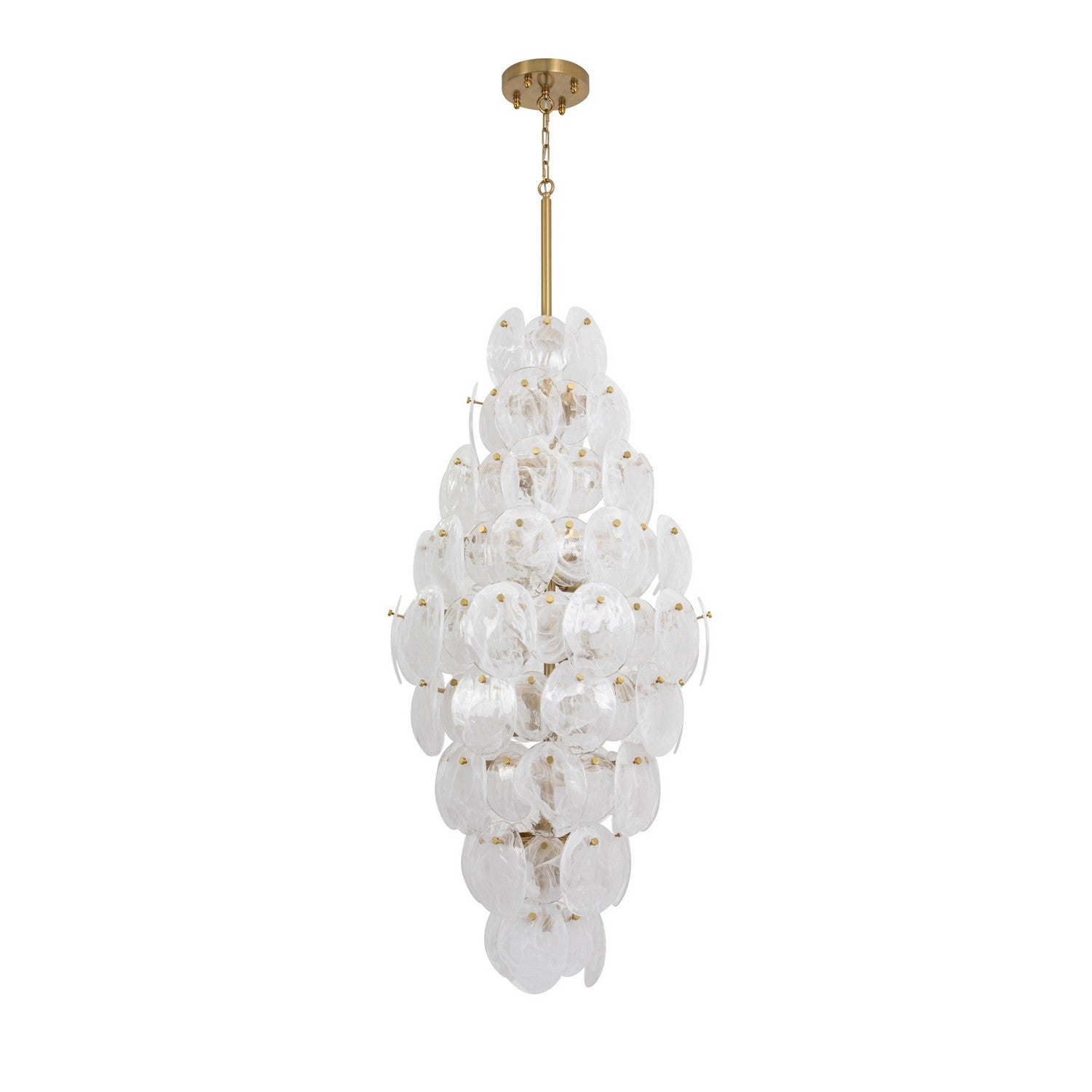 Artcraft - AC12219BR - 15 Light Chandelier - Lily - Brushed Brass