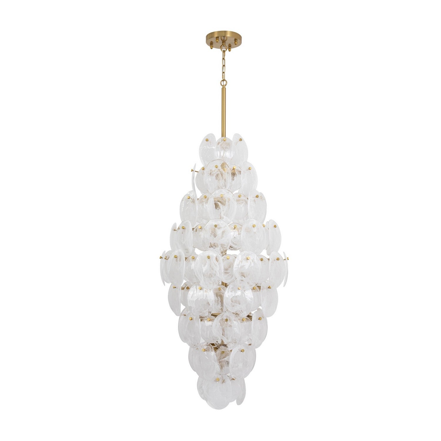 Artcraft - AC12219BR - 15 Light Chandelier - Lily - Brushed Brass