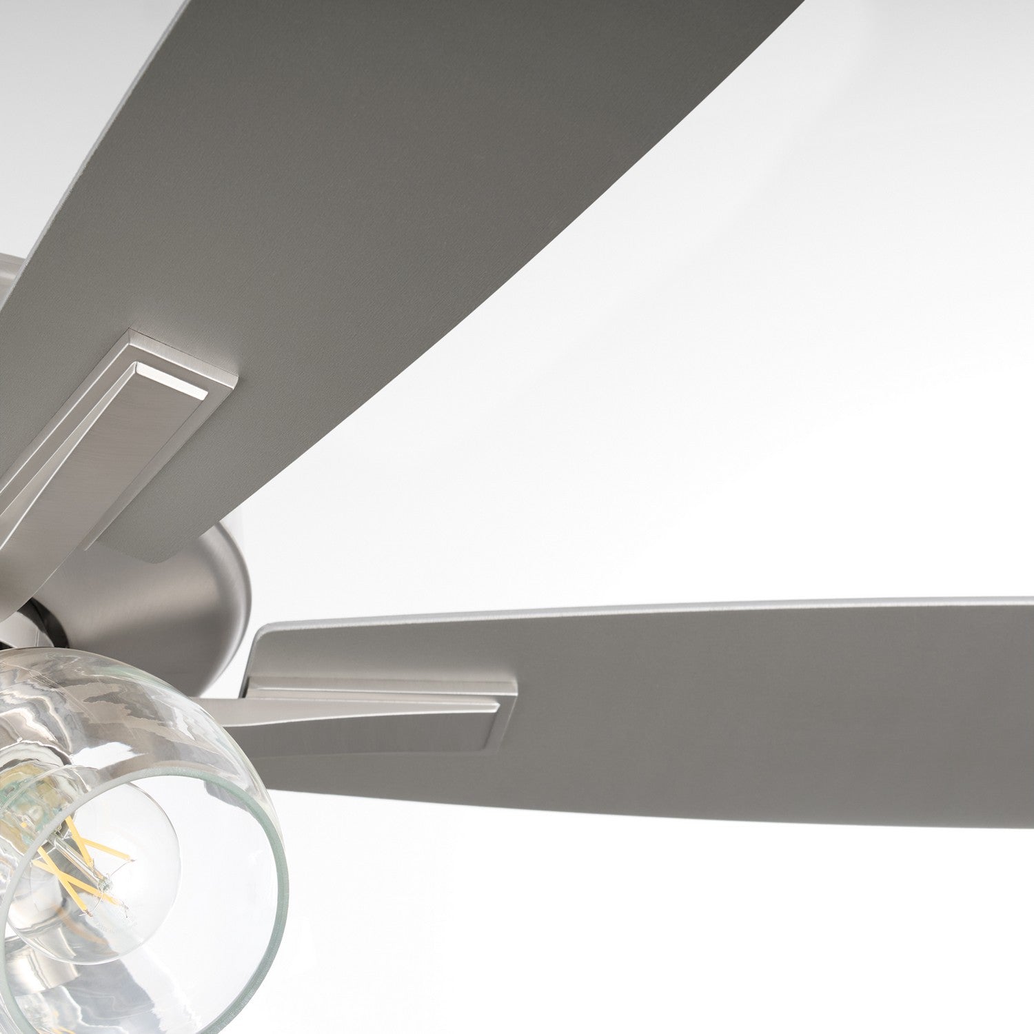 Quorum - 4525-03165 - 52"Ceiling Fan - Ovation - Satin Nickel