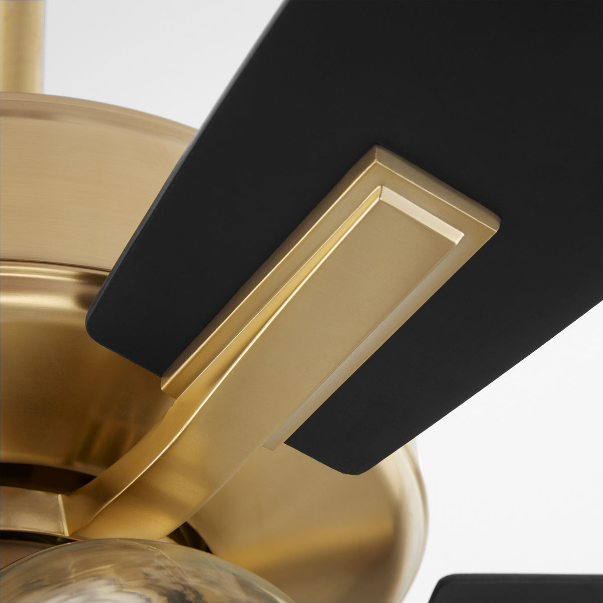 Quorum - 4525-0480 - 52"Ceiling Fan - Ovation - Aged Brass