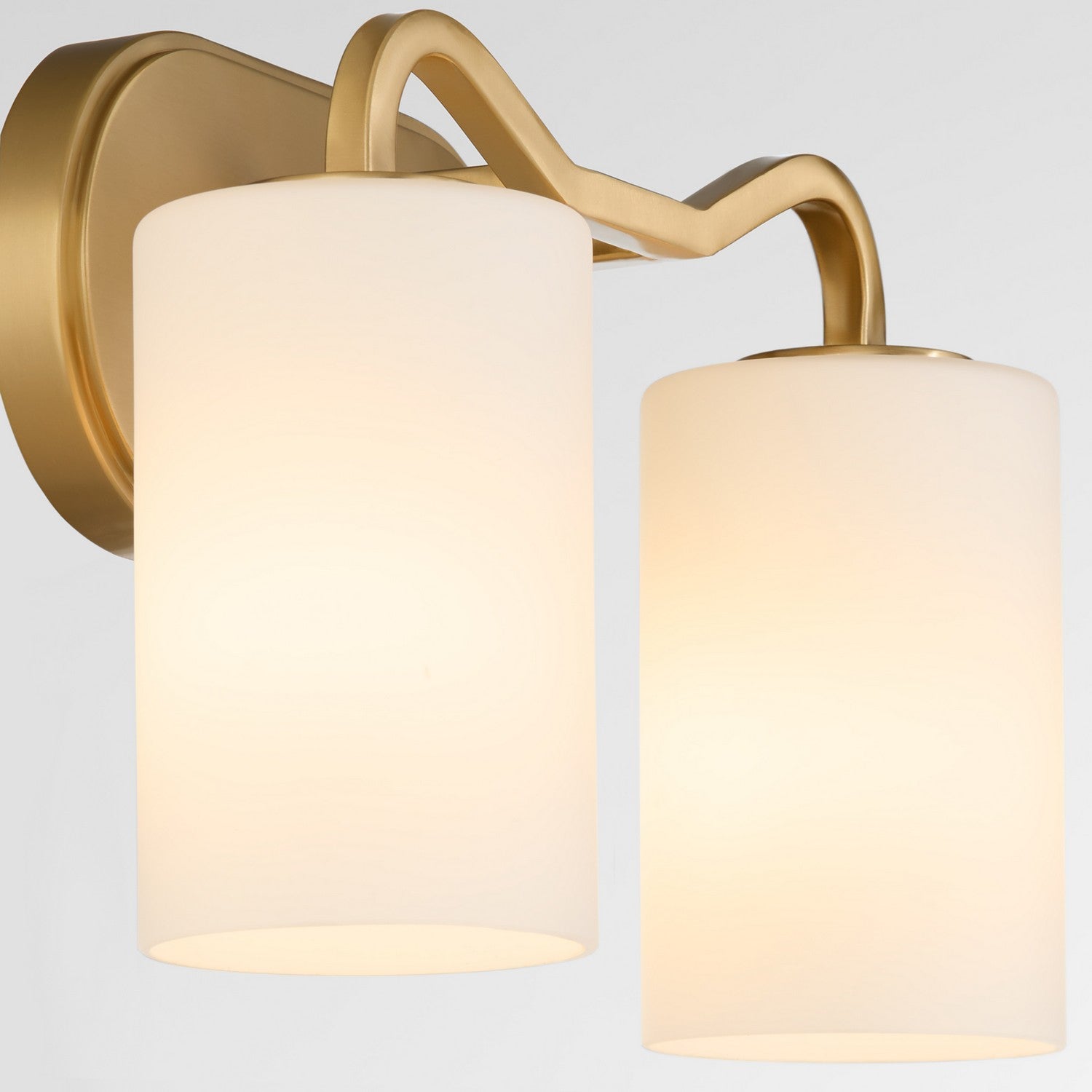 Quorum - 5307-2-47 - Two Light Vanity - Rutherford - Brushed Brass