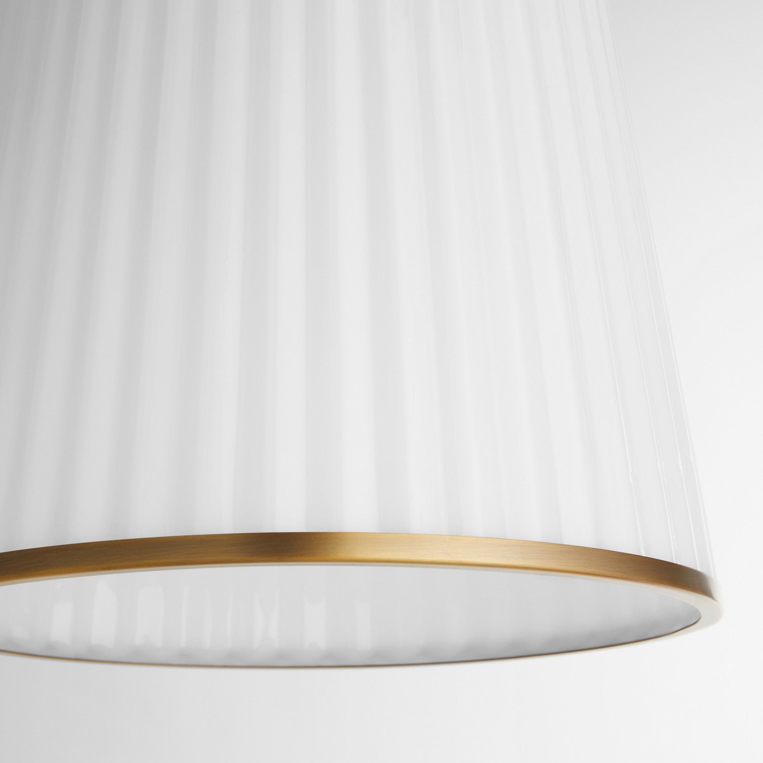 Quorum - 8309-3-47 - Three Light Pendant - Marlon - Brushed Brass