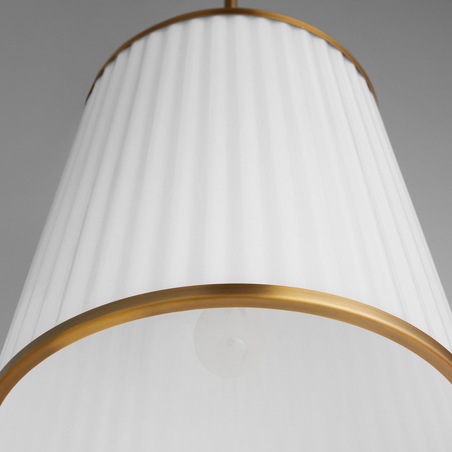 Quorum - 8309-3-47 - Three Light Pendant - Marlon - Brushed Brass