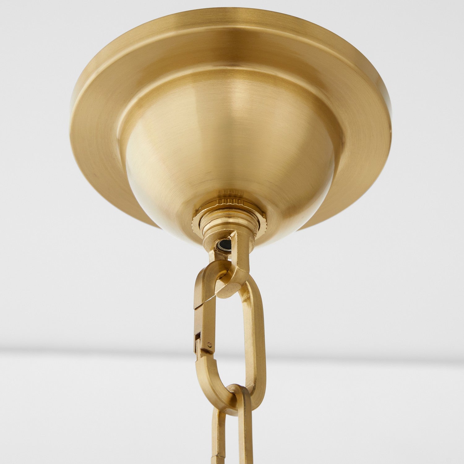 Quorum - 8575-4-80 - Four Light Pendant - Prestige - Aged Brass