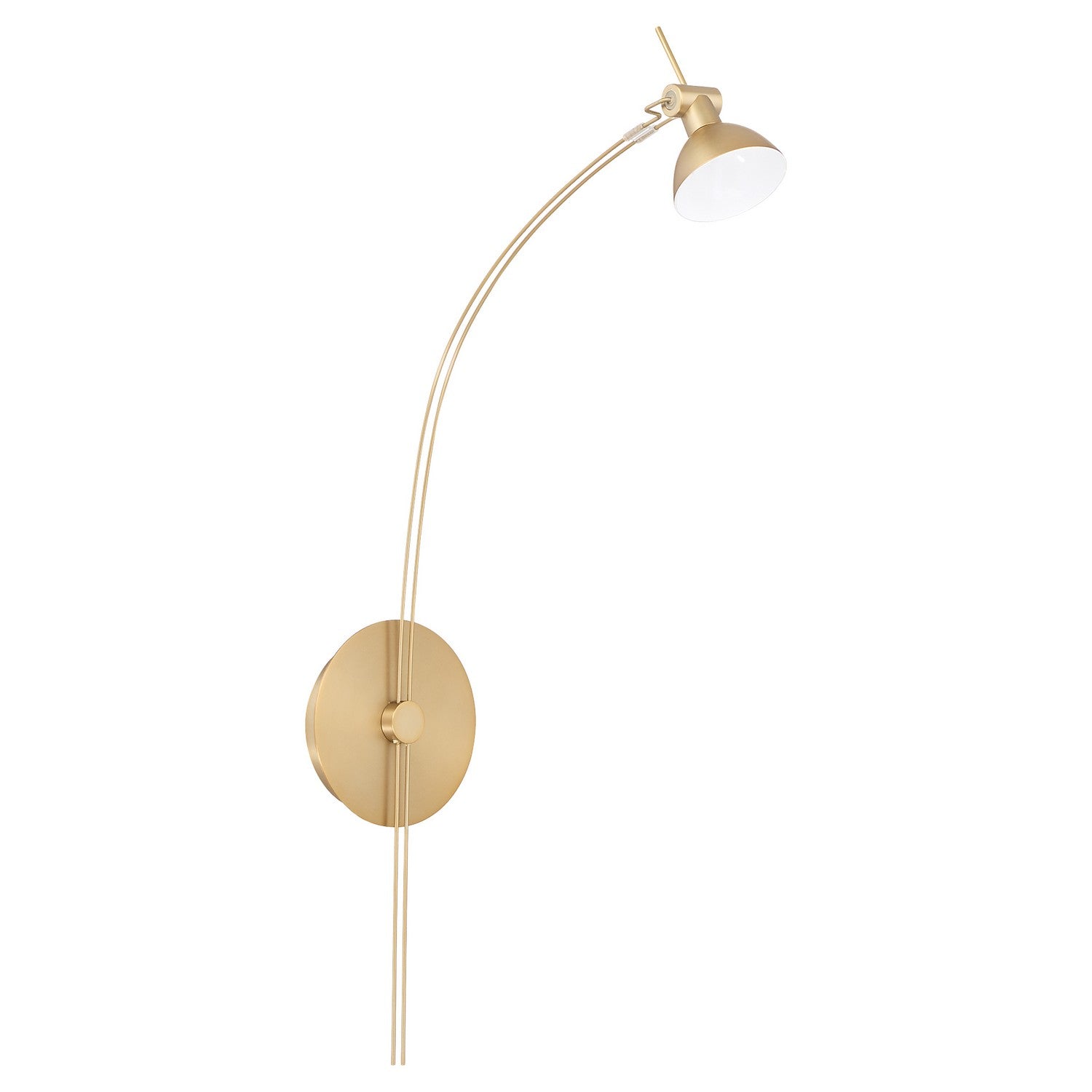 Quorum - 943-80 - LED Wall Mount - Moki - Aged Brass