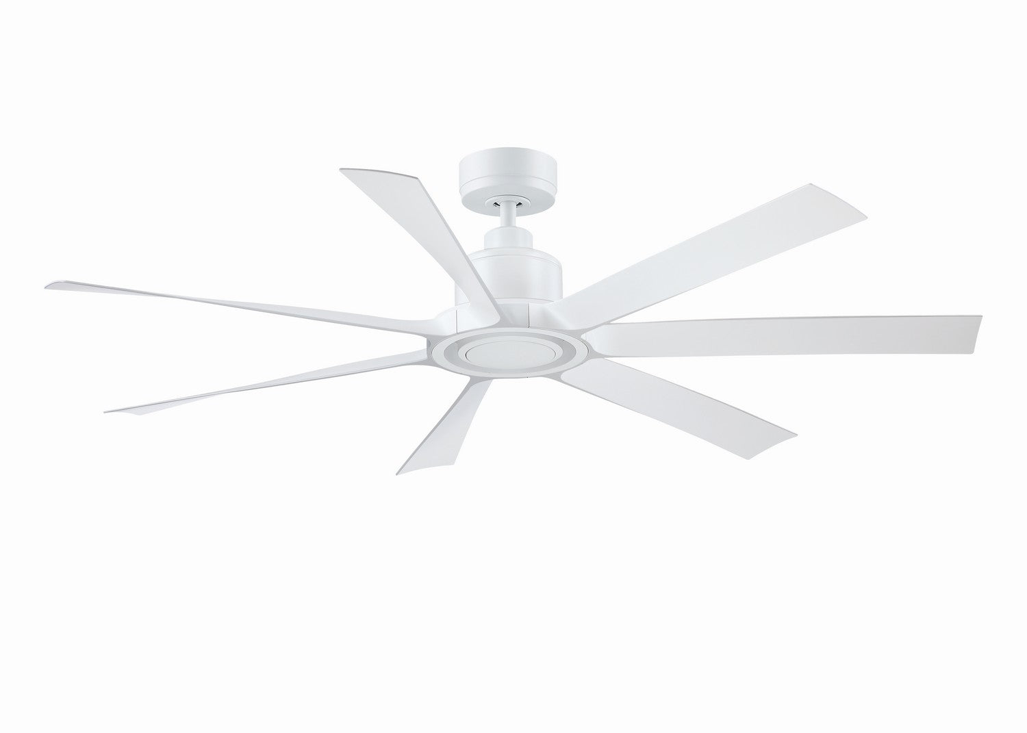Fanimation - FPD7060MW - 60"Ceiling Fan - Lenzi - Matte White