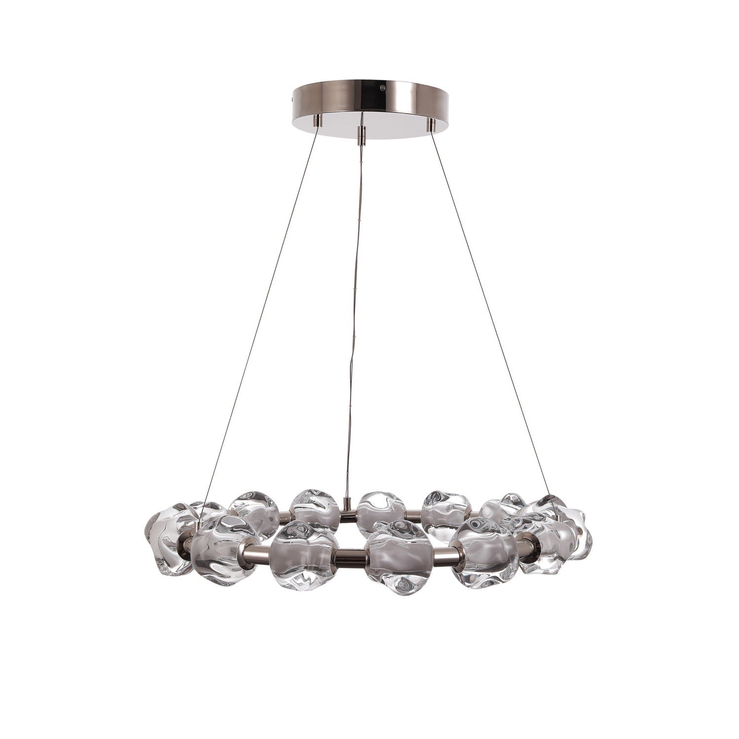 Craftmade - 59415-PLN-LED - LED Chandelier - Jackie - Polished Nickel