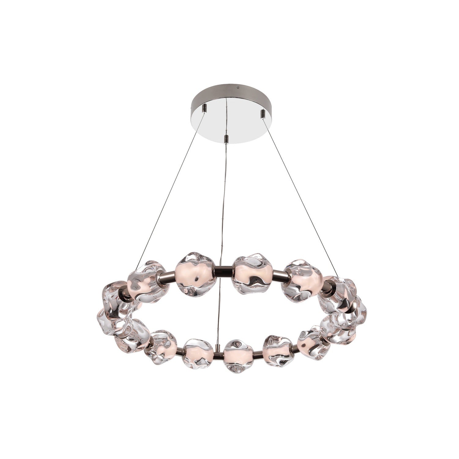 Craftmade - 59415-PLN-LED - LED Chandelier - Jackie - Polished Nickel