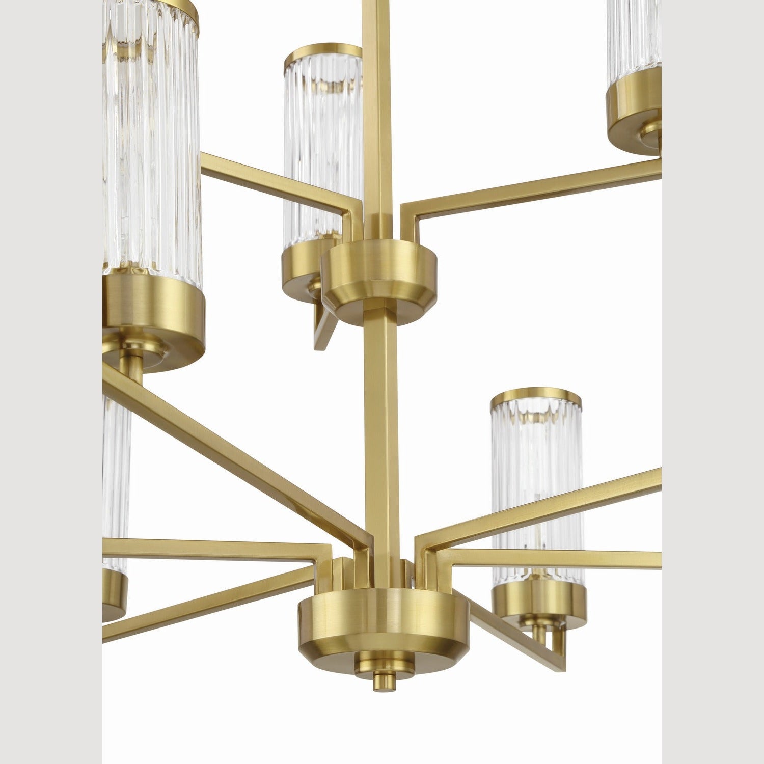 Craftmade - 60129-SB - Nine Light Chandelier - Whittley - Satin Brass